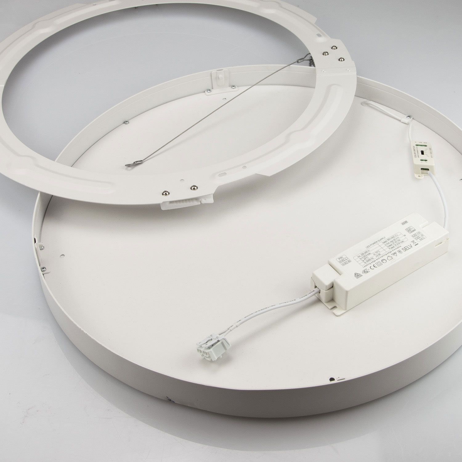 ISOLED LED Deckenleuchte PRO weiß, 36W, rund, DN500, ColorSwitch 2700|3000|4000K, dimmbar - 2