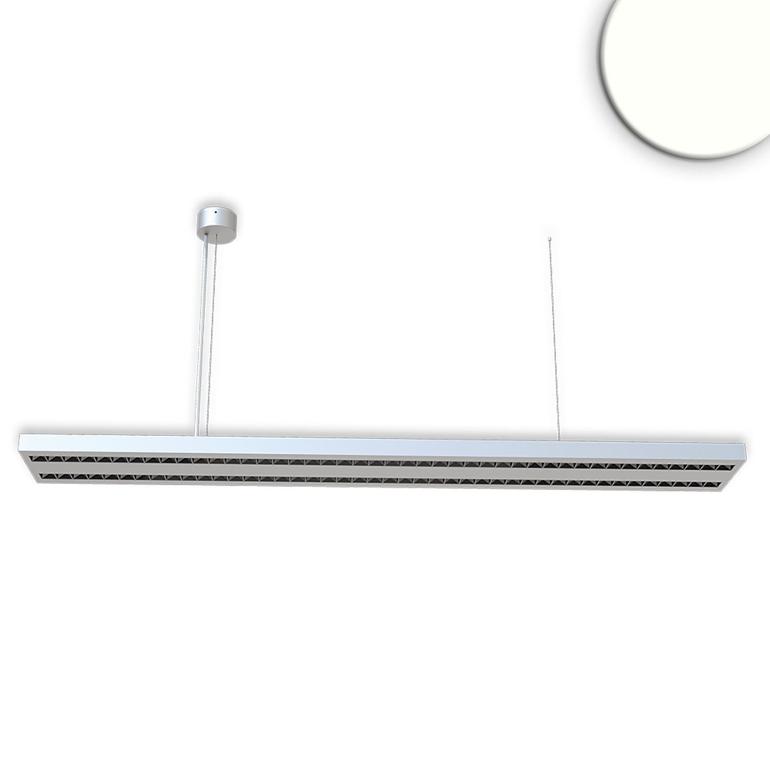 ISOLED LED Hängeleuchte Raster Up&Down, 30W+30W, anreihbar, UGR