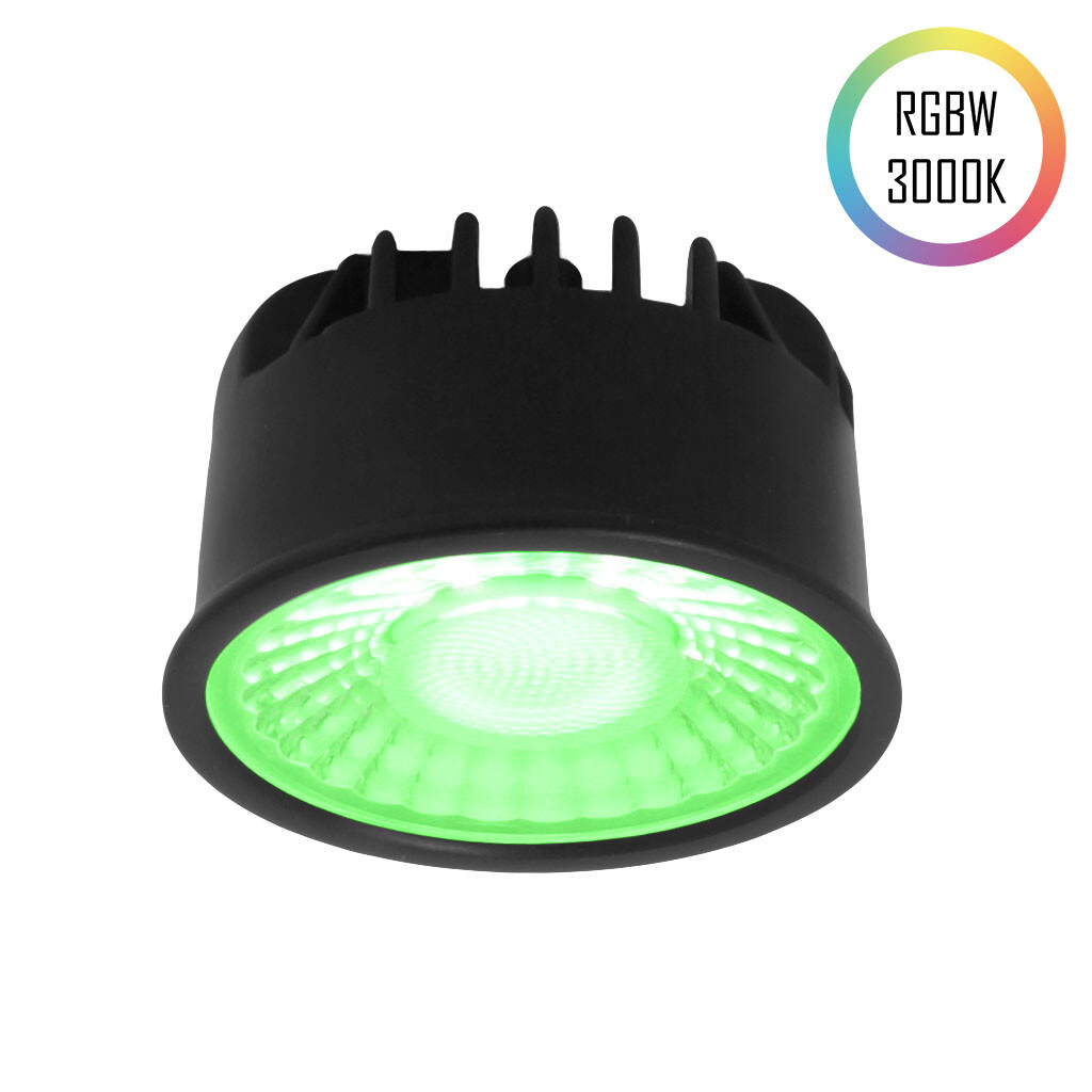 Emilum LED-Spot 24V, MR16, 5W, RGBW/3000K, CRI90 Emilum LED-Spot 24V, MR16, 5W, RGBW/3000K, CRI90 - Produktbild 1