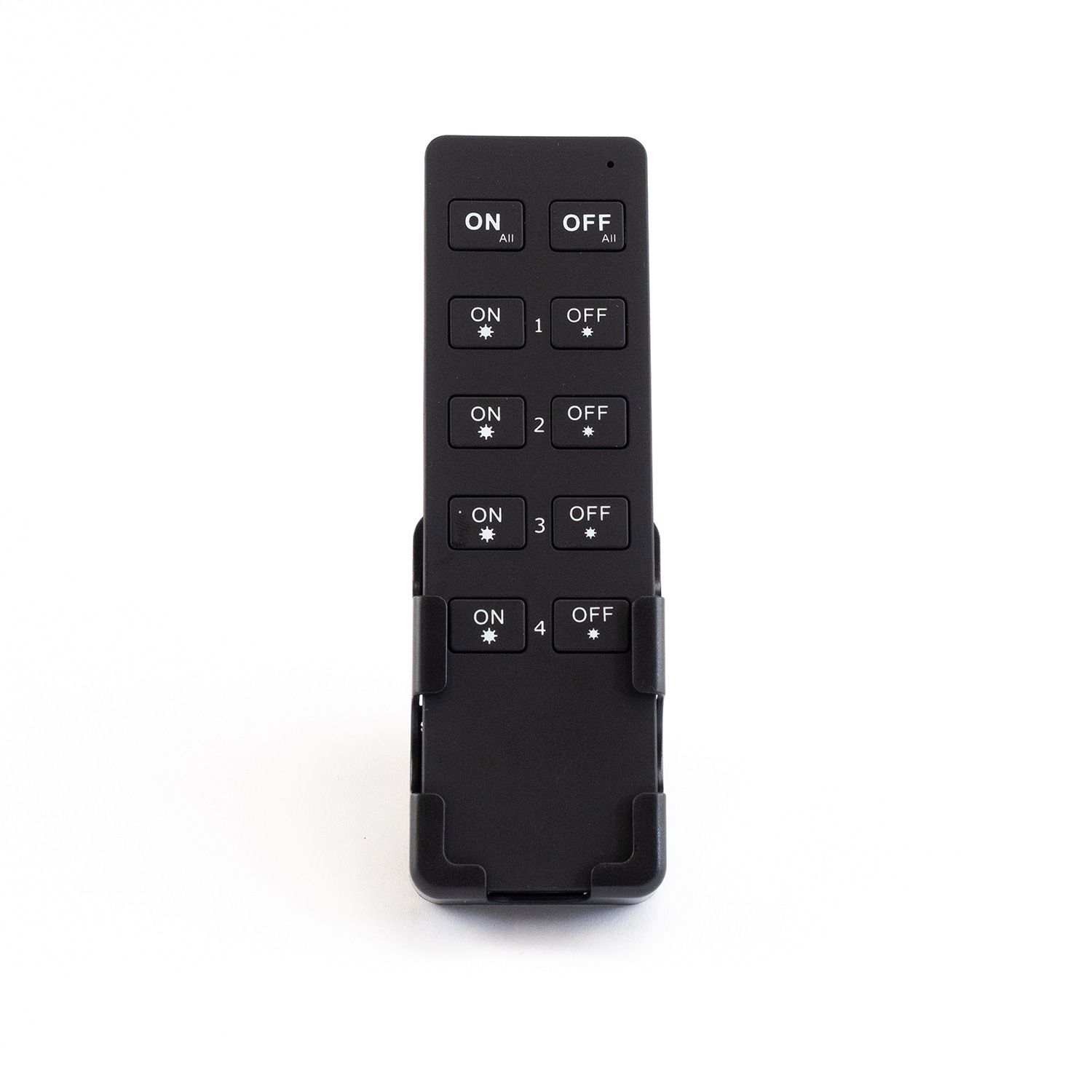 ISOLED Sys-Pro Single Color 4 Zonen Fernbedienung, schwarz ISOLED Sys-Pro Single Color 4 Zonen Fernbedienung, schwarz - 1