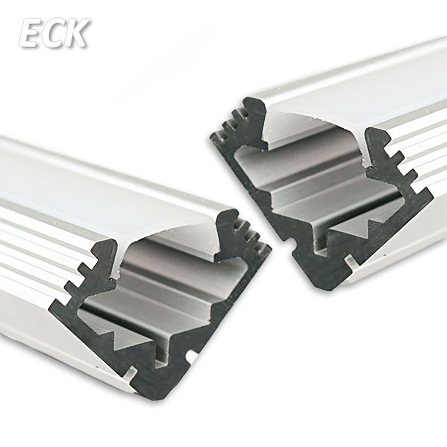ISOLED LED Montageprofil ECK10, eloxiert L: 200cm - 3