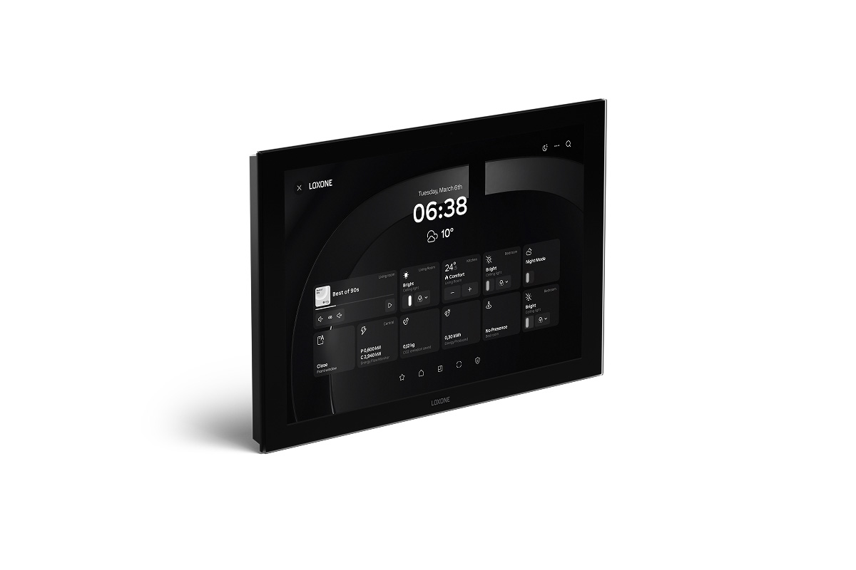 Loxone Wall Display 10 Anthrazit - 6