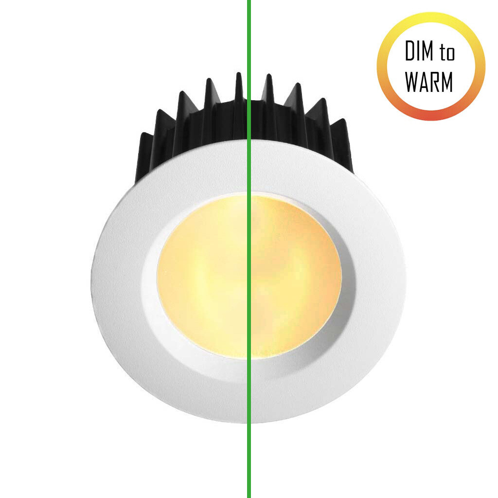 Emilum LED-Spot 24V, 10W, Dim to Warm, CRI90 Weiß Emilum LED-Spot 24V, 10W, Dim to Warm, CRI90 Weiß - Produktbild 1