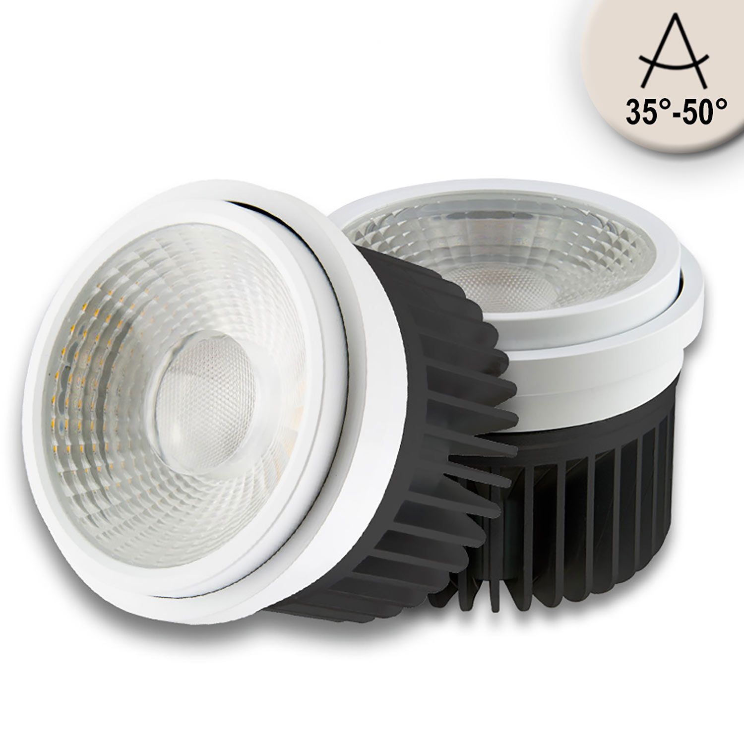 ISOLED AR111 Fruit Light 30W, 35°-50° variabel, inkl. externem VG ISOLED AR111 Fruit Light 30W, 35°-50° variabel, inkl. externem VG - 1