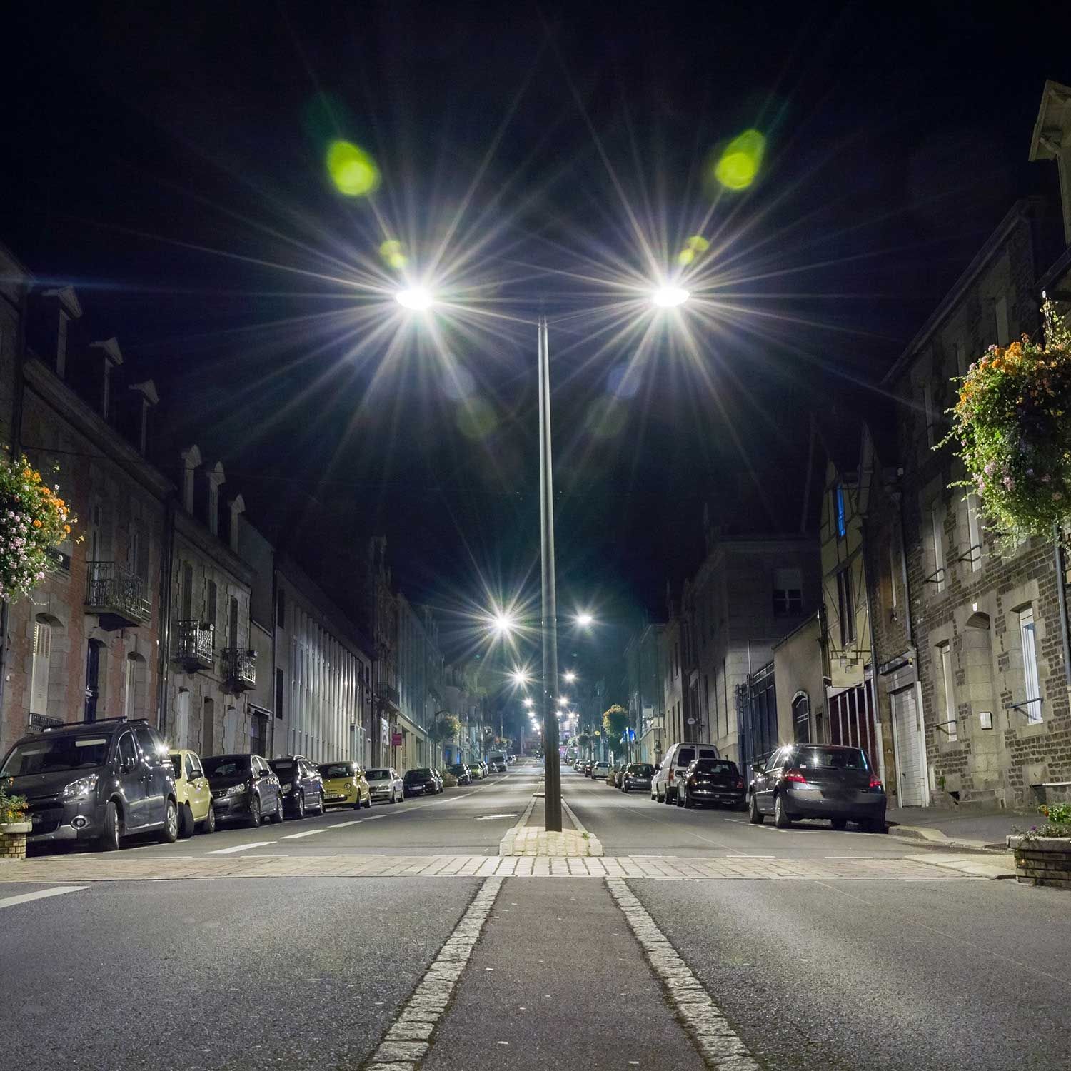 ISOLED LED Street Light GR60, 3000K, IP66, mit Aufnahme für Ausleger DN45 - 8
