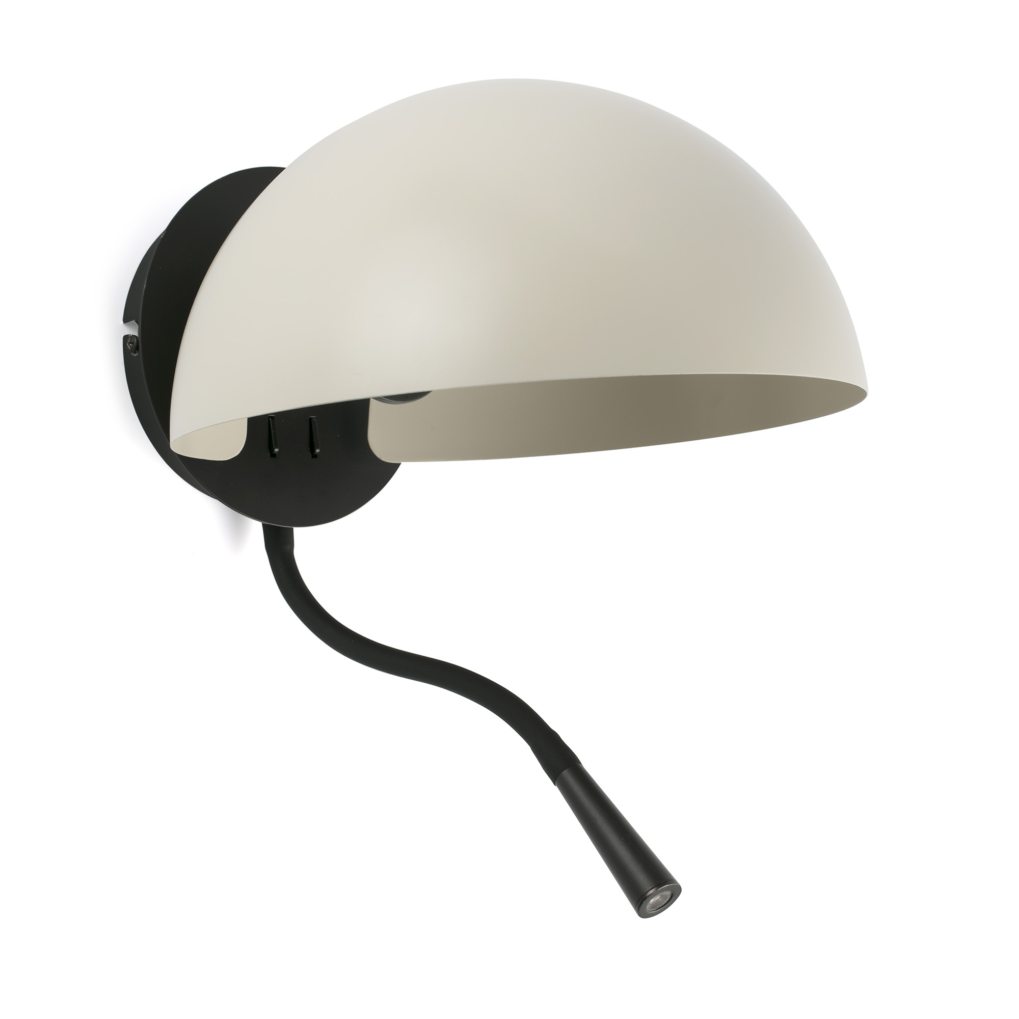 Faro DOMINICA Beige Wandleuchte mit Lesegerät - Produktbild 1