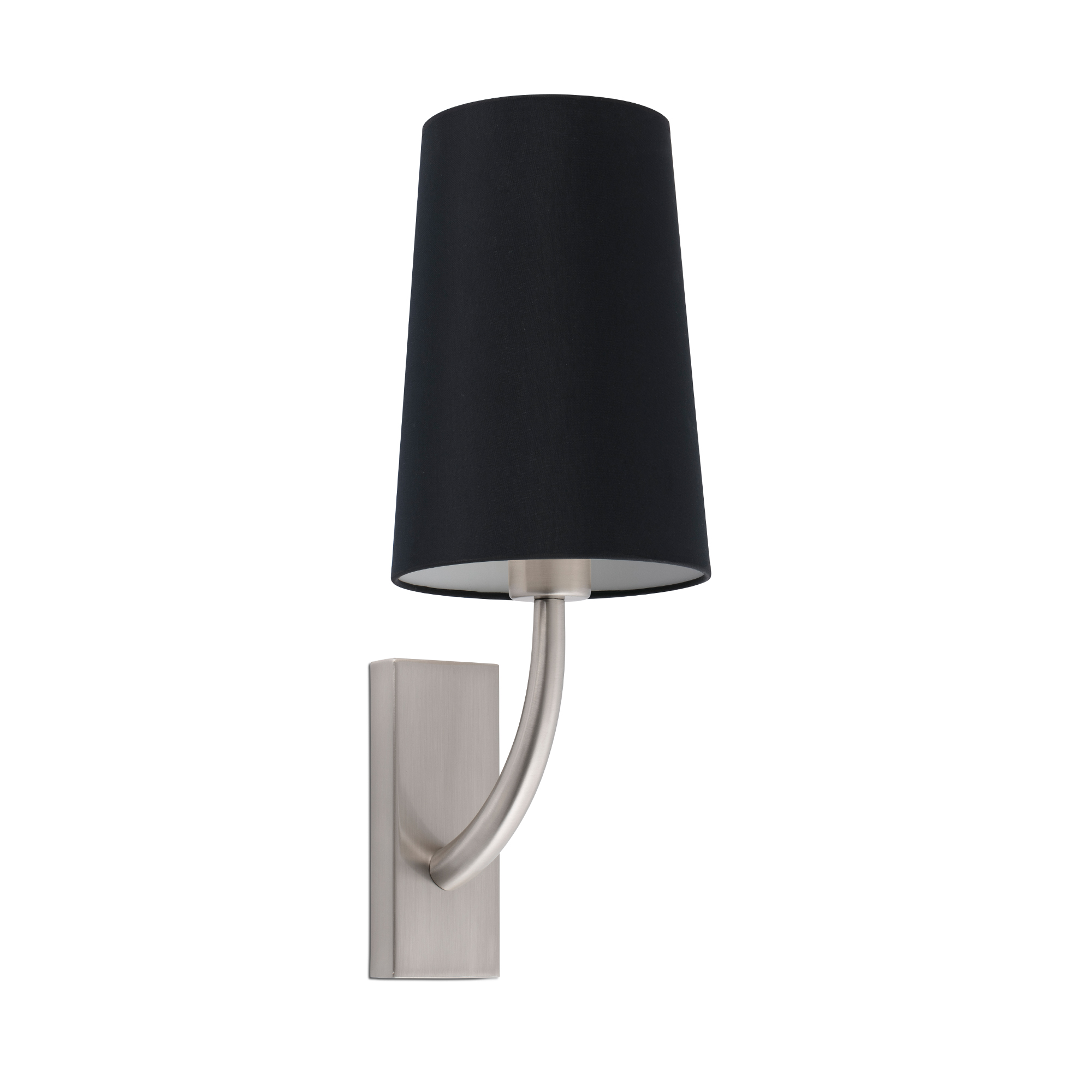 Faro REM Wandleuchte nickel matt/schwarz Faro REM Wandleuchte nickel matt/schwarz - Produktbild 1