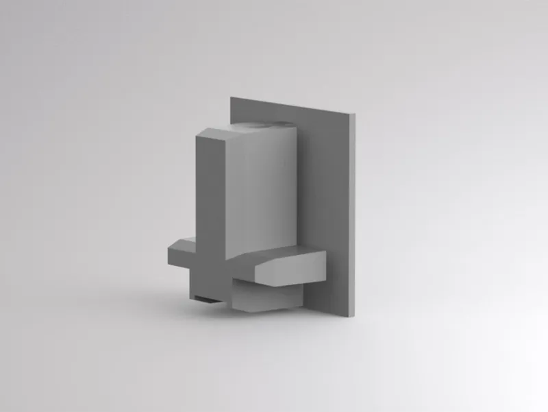 Molto Luce VOLARE ENDSTUCK (grau) Molto Luce VOLARE ENDSTUCK (grau) - Produktbild 1