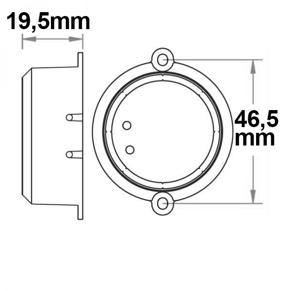 ISOLED Sys-One Funk Dimmer für dimmbare 230V LED Leuchtmittel/Trafos, 100VA - 2