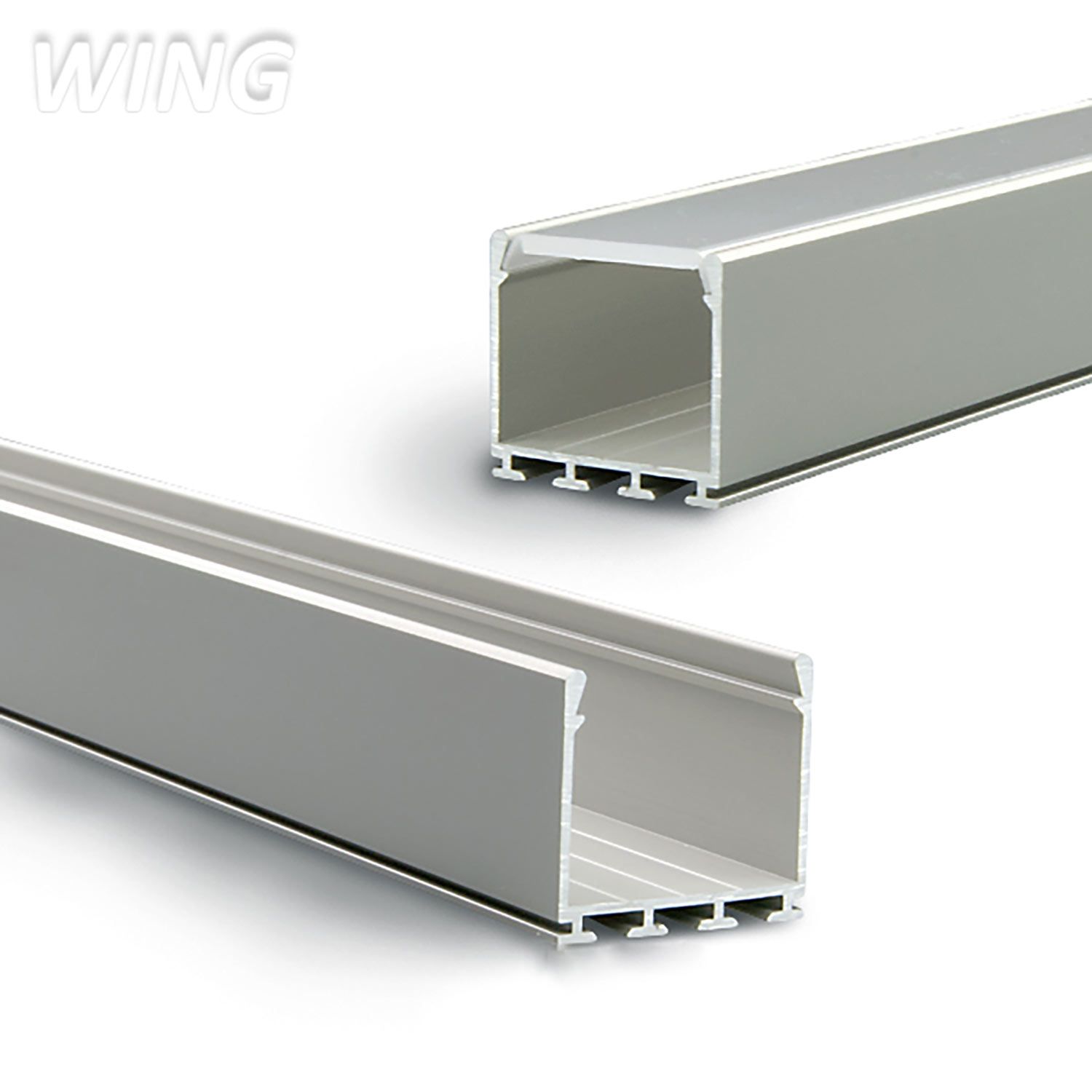 ISOLED LED Aufbauprofil WING20, eloxiert L: 200cm - 3