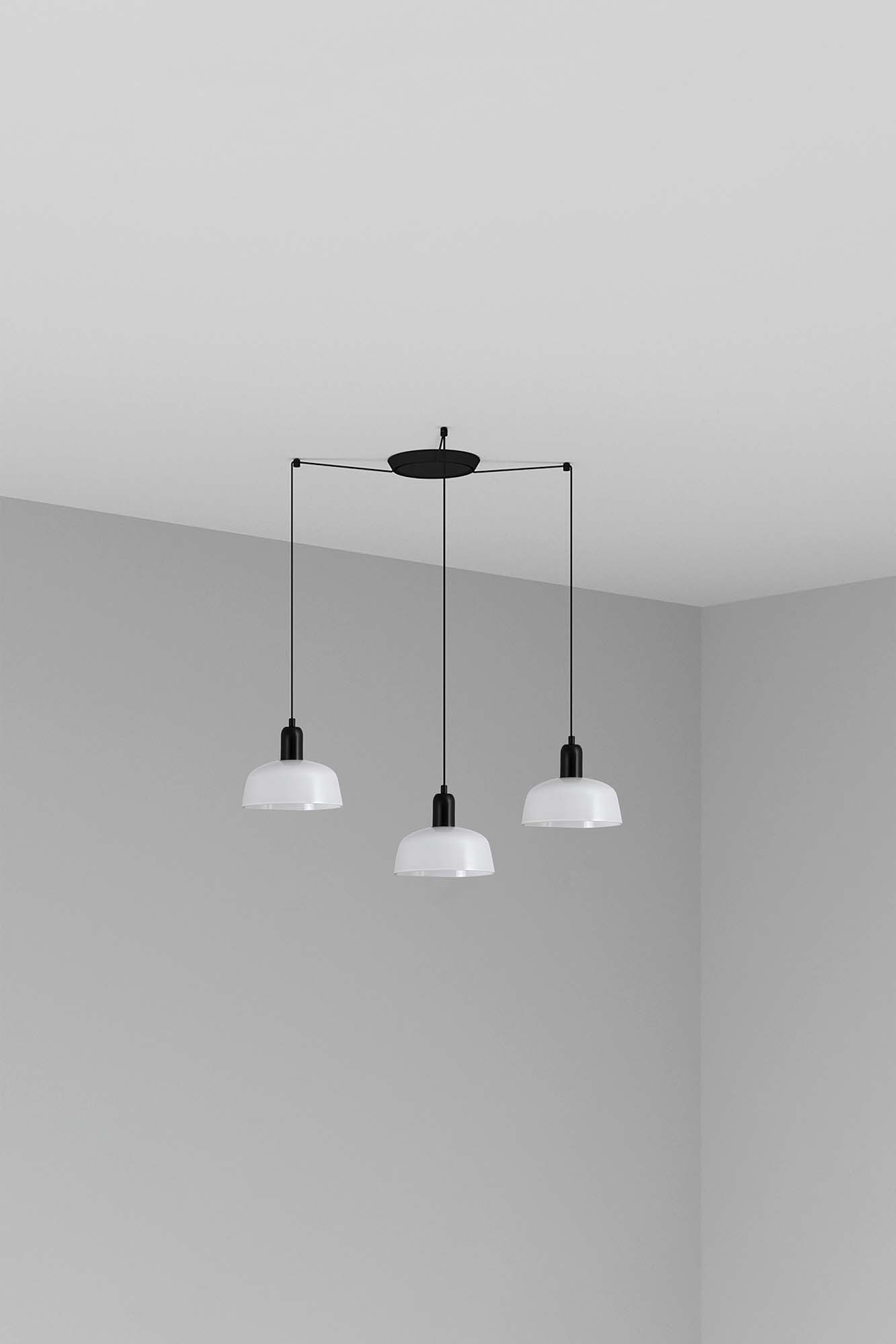 Faro TATAWIN S Metall 3L Pendelleuchte weiß Faro TATAWIN S Metall 3L Pendelleuchte weiß - 1