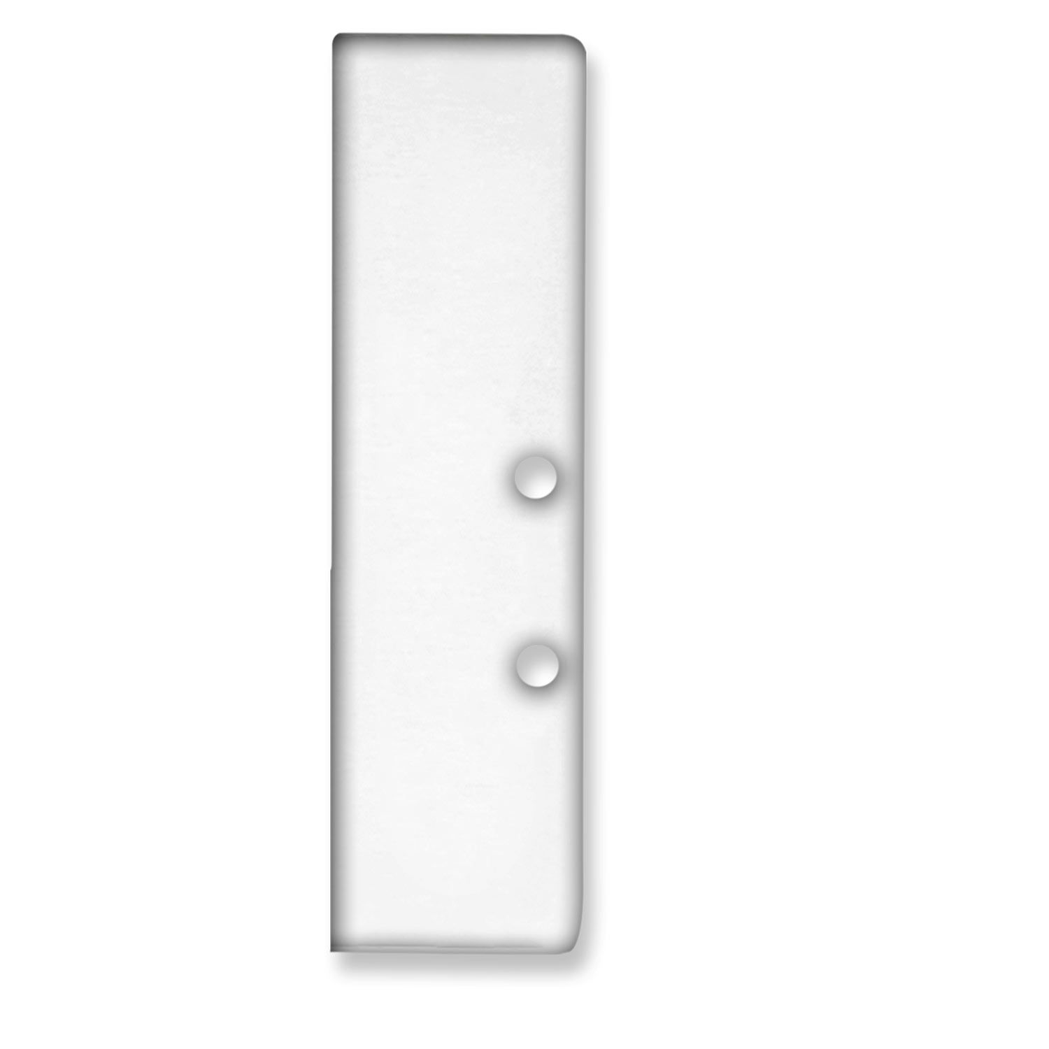 ISOLED Endkappe EC94 Aluminium weiß RAL 9003 für Profil HIDE BOTTOM inkl. Schrauben ISOLED Endkappe EC94 Aluminium weiß RAL 9003 für Profil HIDE BOTTOM inkl. Schrauben - 1