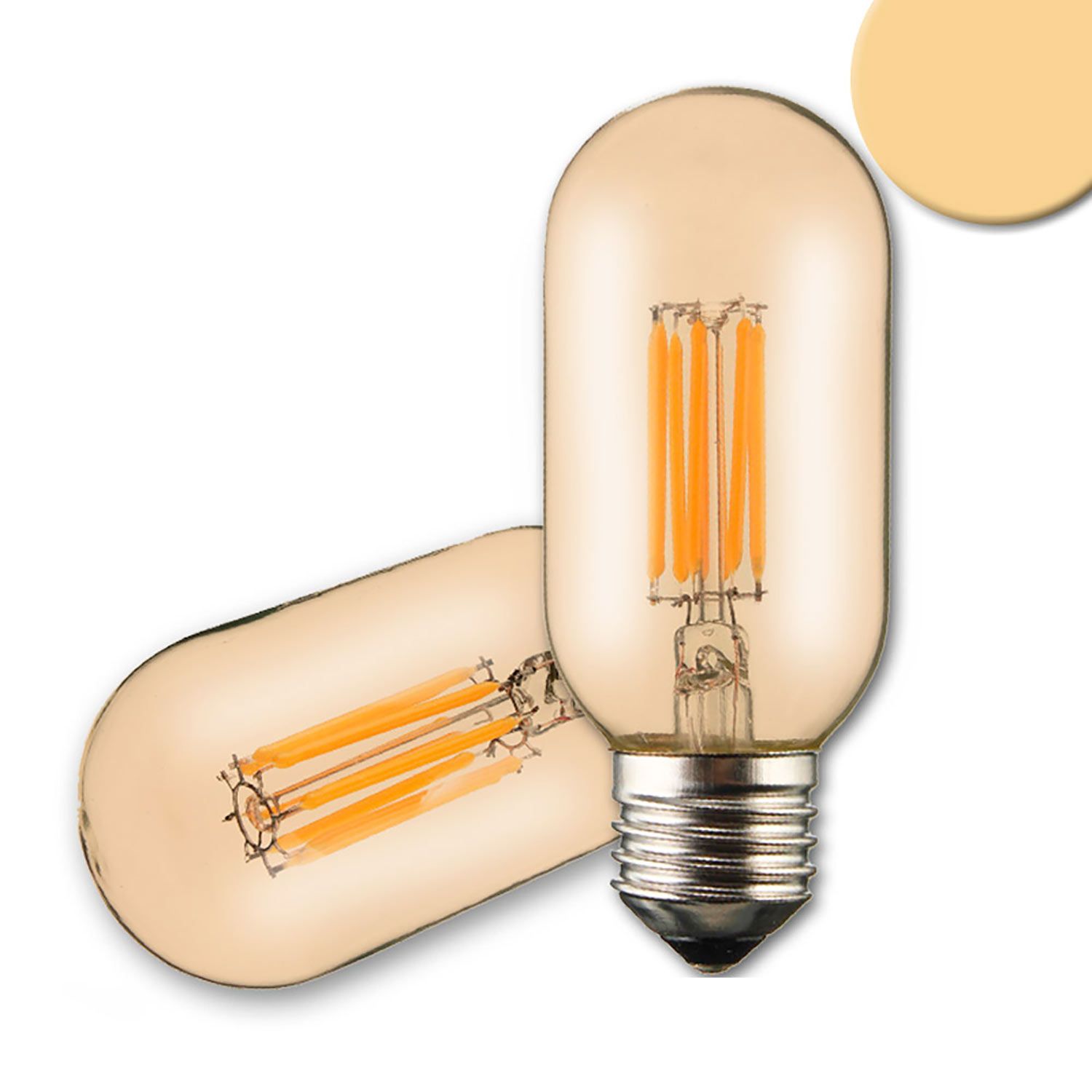 ISOLED E27 T45 Vintage Line 8W ultrawarmweiß, dimmbar ISOLED E27 T45 Vintage Line 8W ultrawarmweiß, dimmbar - 1