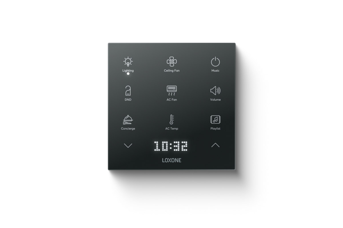 Loxone Touch Pure Flex Battery Air Anthrazit - Produktbild 1