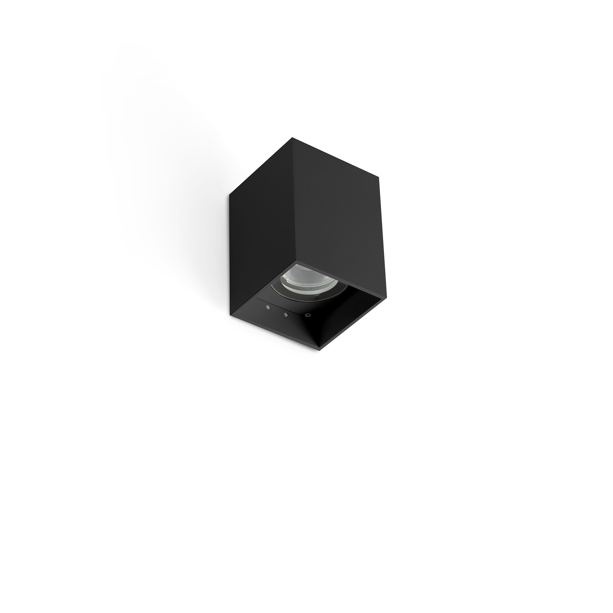 Faro KOV 1L Quadratische Wandleuchte schwarz 3000 K 14° - Produktbild 1