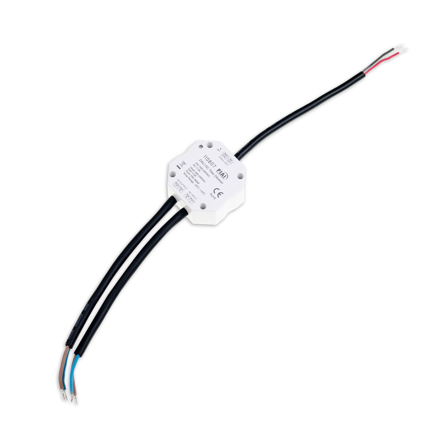 ISOLED DALI-2 DT6 Phasenabschnitt-Dimmer für dimmbare 230V LED Leuchten/Trafos, 360VA - 1