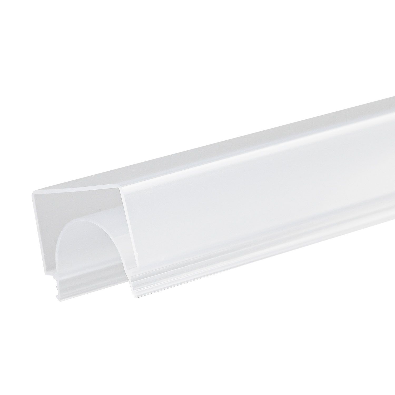 ISOLED Abdeckung COVER68 opal+, U-Form für Profil HALON und LAMP30 V1+V2, 300cm - 2