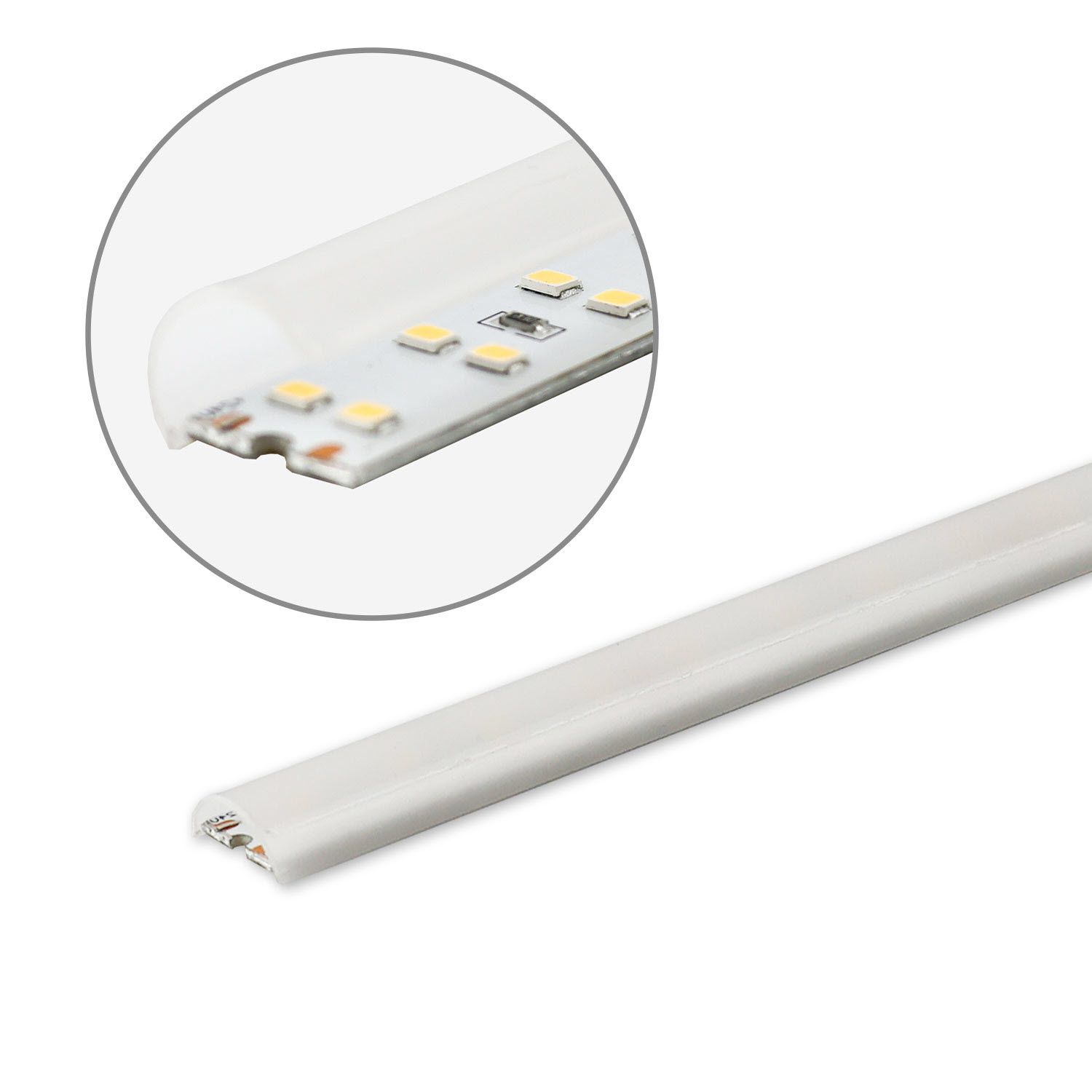 ISOLED LED T5/T8 Umrüstplatine 830, 115cm, MiniAMP, 184 LED, 24V, 19W, 170 lm/W, warmweiß, dimmbar - 3