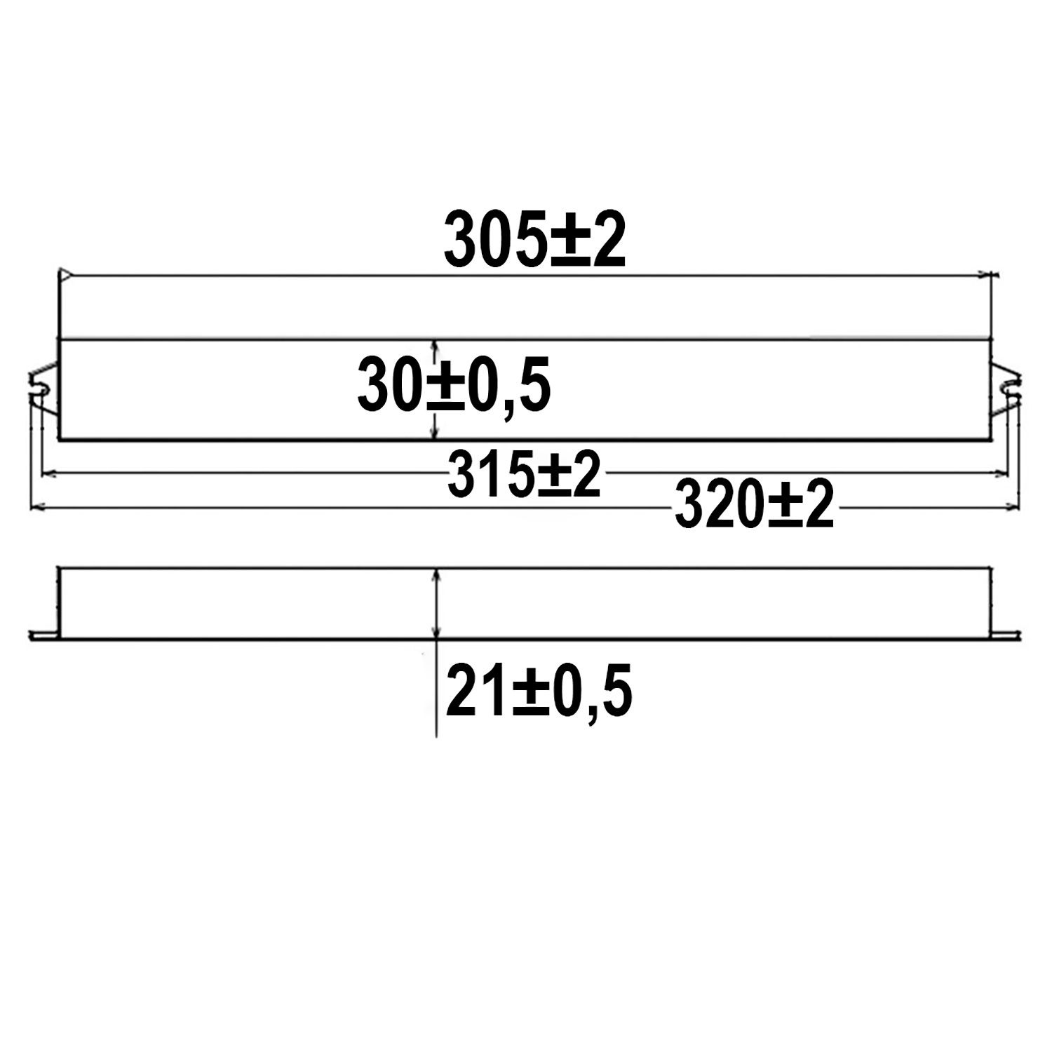 ISOLED LED PWM-Trafo 24V/DC, 0-100W, Push/DALI-2 dimmbar, IP67, SELV, flach, ultraschmal - 2