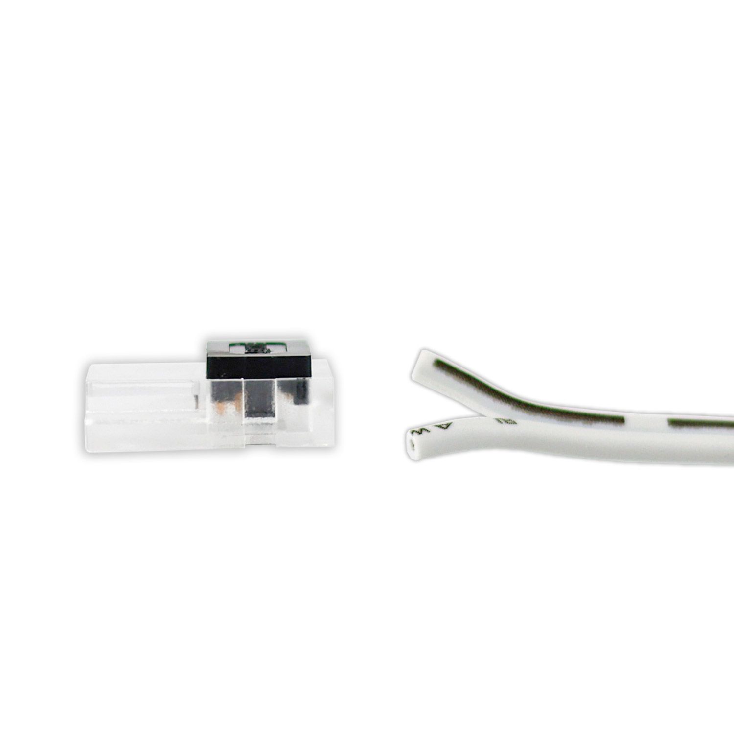 ISOLED Kontakt-Kabelanschluss (max. 5A) K1-210 für 2-pol. IP20 Flexstripes mit Breite 10mm und Pitch >7mm ISOLED Kontakt-Kabelanschluss (max. 5A) K1-210 für 2-pol. IP20 Flexstripes mit Breite 10mm und Pitch >7mm - 1