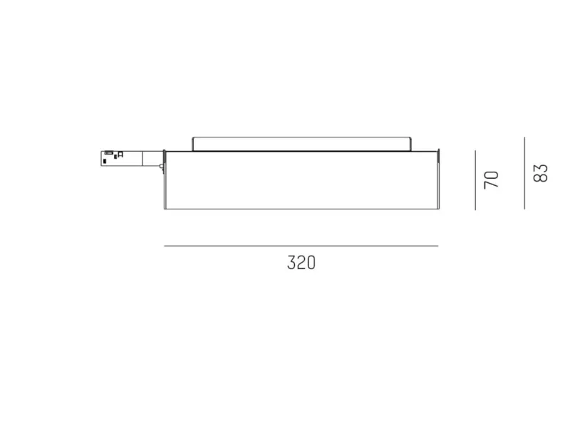 Molto Luce VALO ENDEINSPEISUNG WAND (weiß) - Produktbild 2