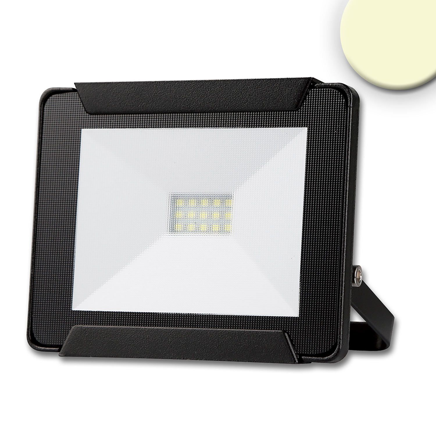 ISOLED LED Fluter 10W, warmweiß, schwarz, IP65 - 1