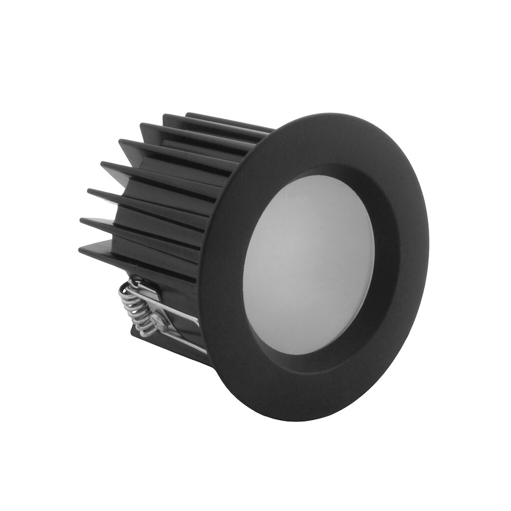 Emilum LED-Spot 24V, 10W, RGBW/2700K, CRI90 Schwarz - 8