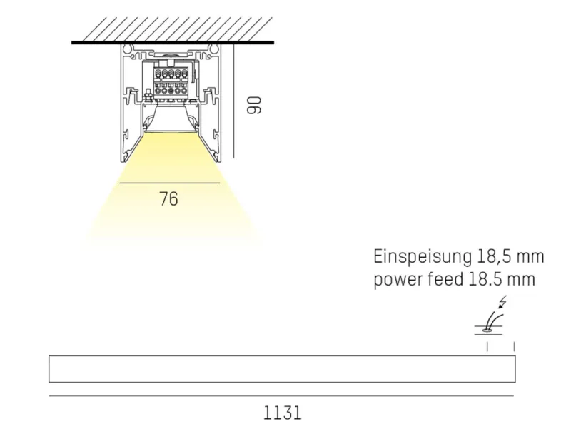 Molto Luce LOG OUT 2.1 BINA LENS SD (schwarz) - Produktbild 2