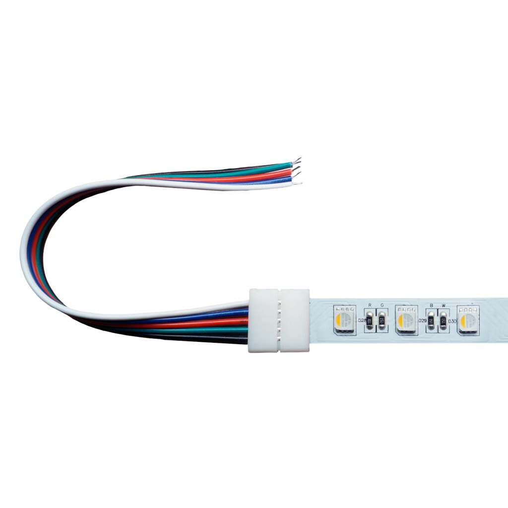 Emilum LED Stripe 15cm- Anschlusskabel, 10Stk., 5-polig, 12mm - Produktbild 2