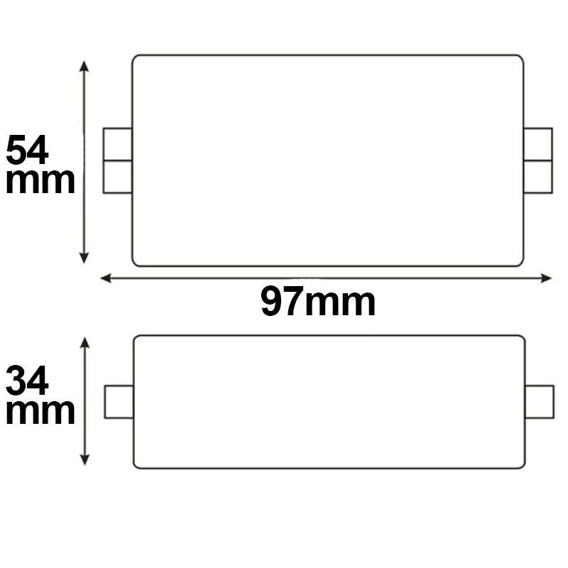 ISOLED LED Strip Funk PWM-Dimmer, 1 Kanal, 12-24V DC 8A, Nachlaufsteuerung - 1