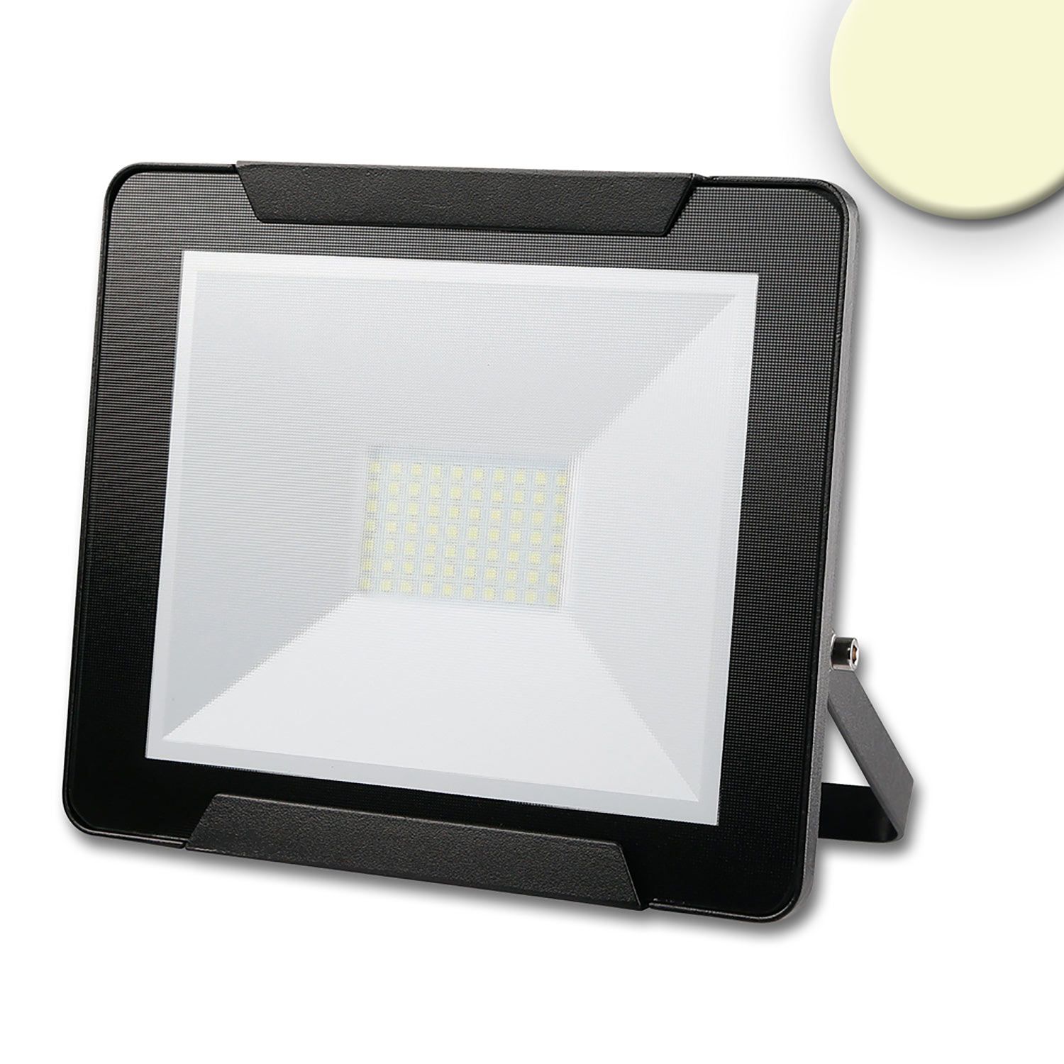 ISOLED LED Fluter 50W, warmweiß, schwarz, IP65 - 1