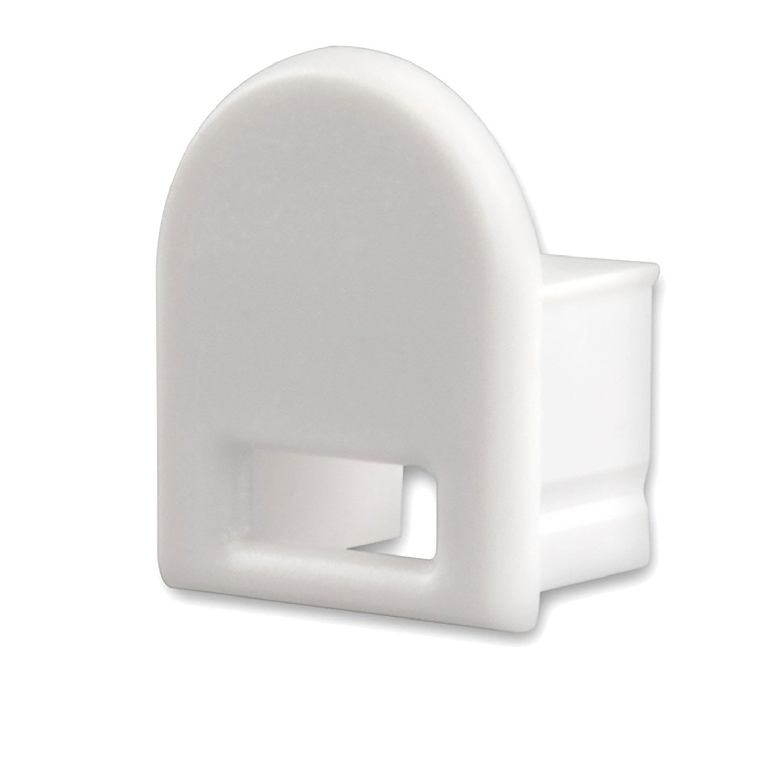 ISOLED Endkappe EC14 für SURF12 BORDERLESS mit COVER5, mit Kabeldurchführung, 1 STK ISOLED Endkappe EC14 für SURF12 BORDERLESS mit COVER5, mit Kabeldurchführung, 1 STK - 1