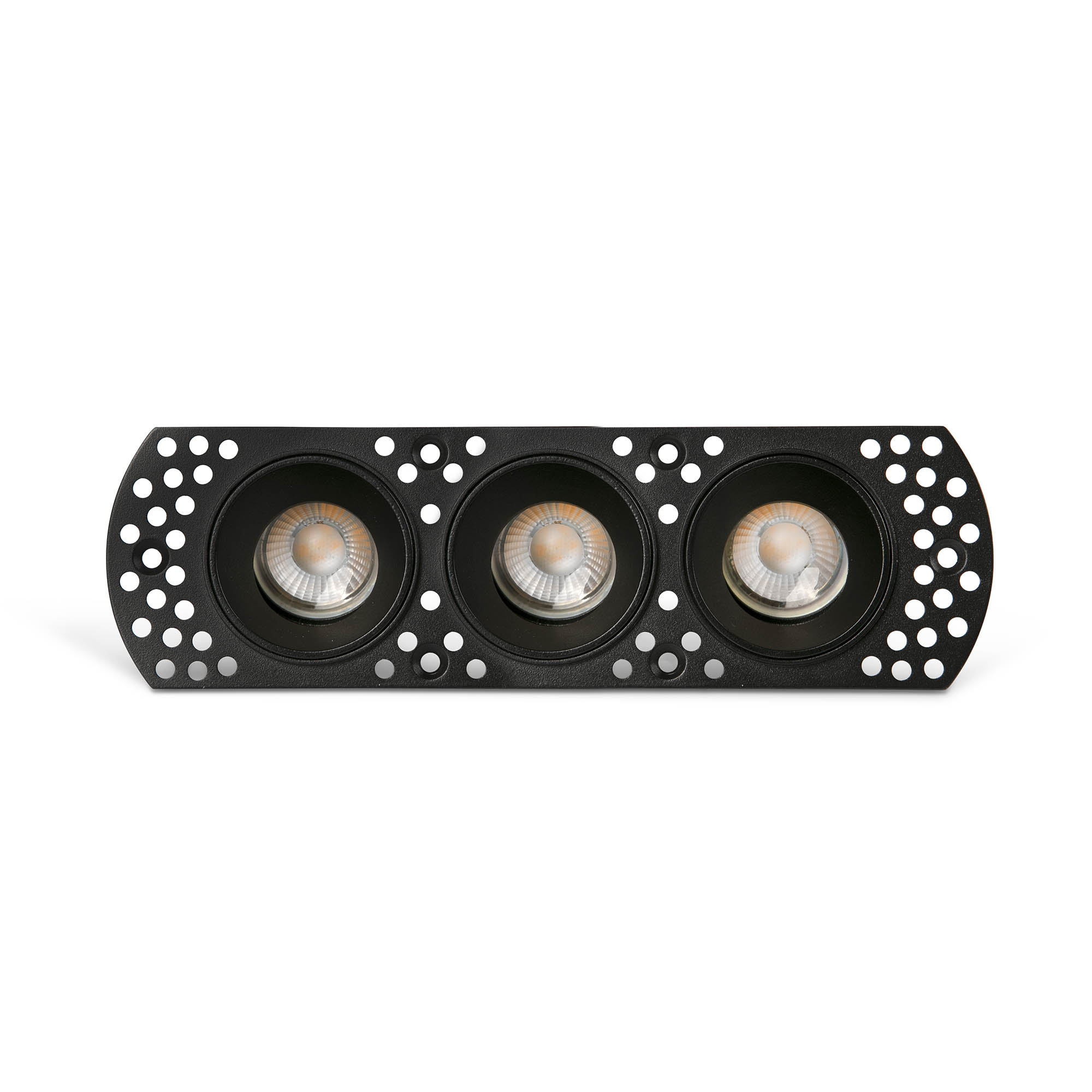 Faro FLIC 3L Einbauleuchte orientierbar Trimless Schwarz MR11 GU10 Faro FLIC 3L Einbauleuchte orientierbar Trimless Schwarz MR11 GU10 - Produktbild 1