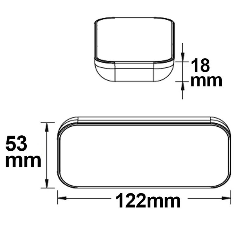ISOLED Sys-Pro weißdynamische 4 Zonen Fernbedienung mit 4 Szenenspeicher - 2