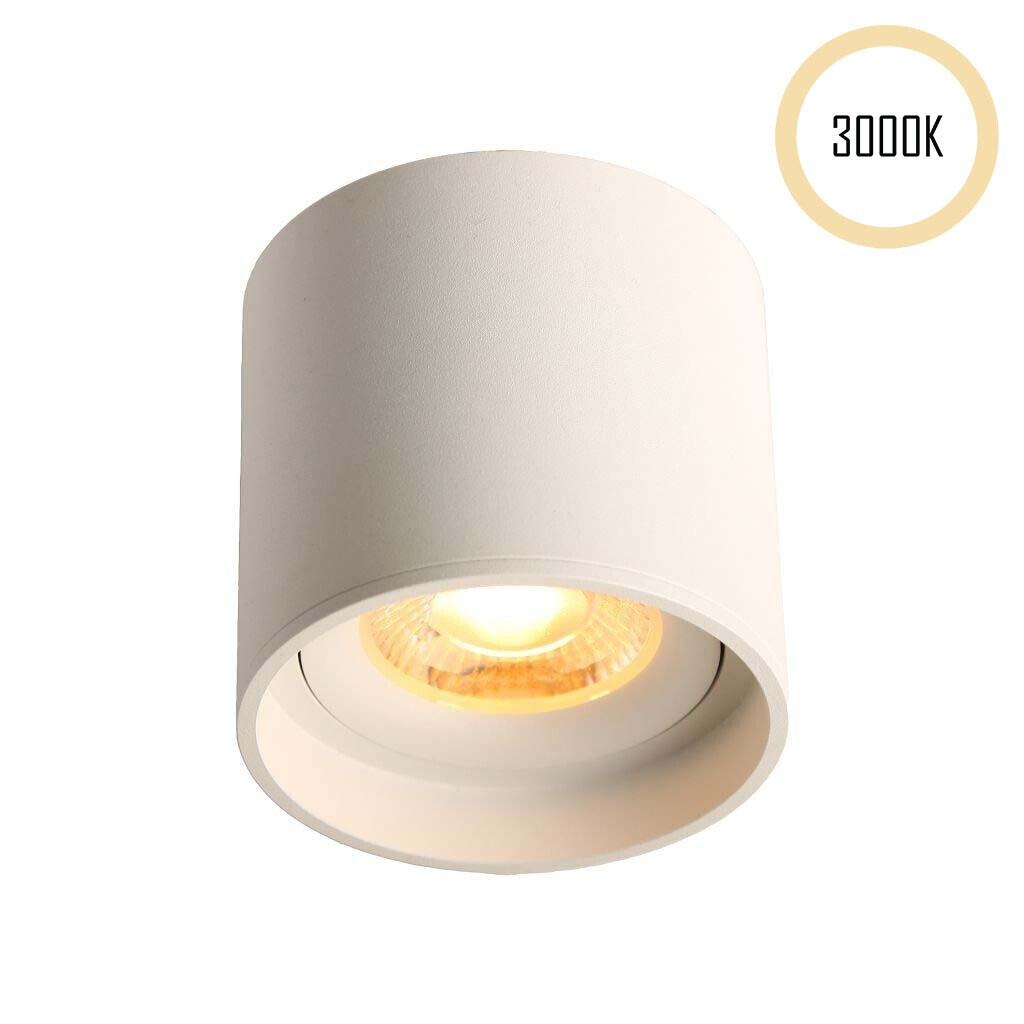 Emilum LED Ceiling Spot 24V, 8W, 3000K, CRI90 Weiß Emilum LED Ceiling Spot 24V, 8W, 3000K, CRI90 Weiß - Produktbild 1