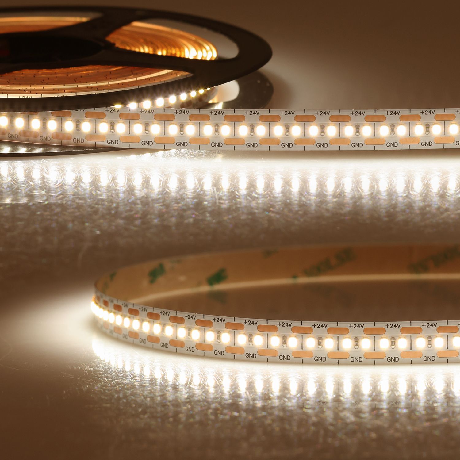 ISOLED LED CRI927 Linear10 Flexband, 24V DC, 10W, IP20, 2700K, 20m Rolle, 240 LED/m - 1