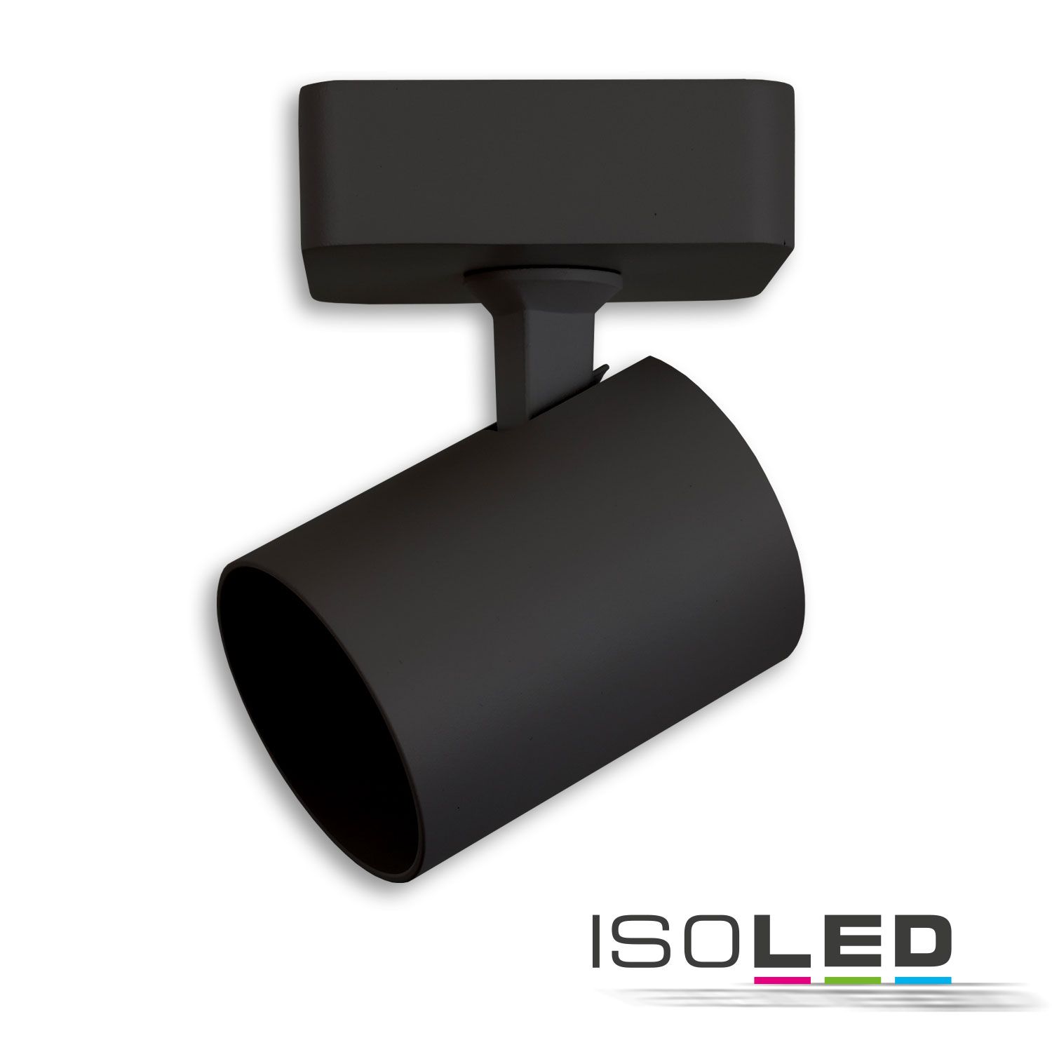 ISOLED Wand-/Deckenleuchte GU10 Single, IP20, schwarz, exkl. Leuchtmittel ISOLED Wand-/Deckenleuchte GU10 Single, IP20, schwarz, exkl. Leuchtmittel - 1