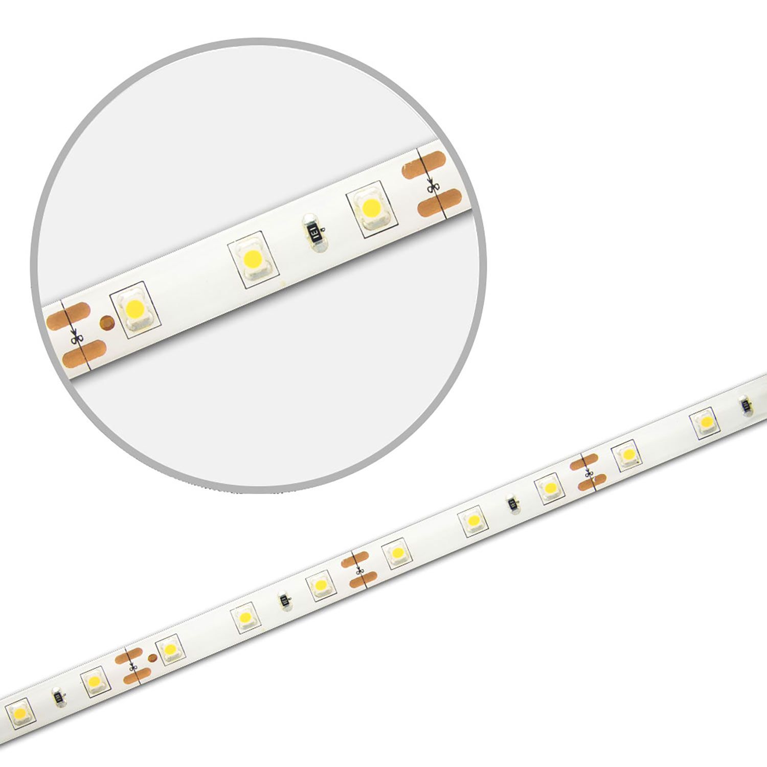 ISOLED LED SIL845 Flexband, 12V DC, 4,8W, IP66, 4500K, 5m Rolle, 60 LED/m - 3