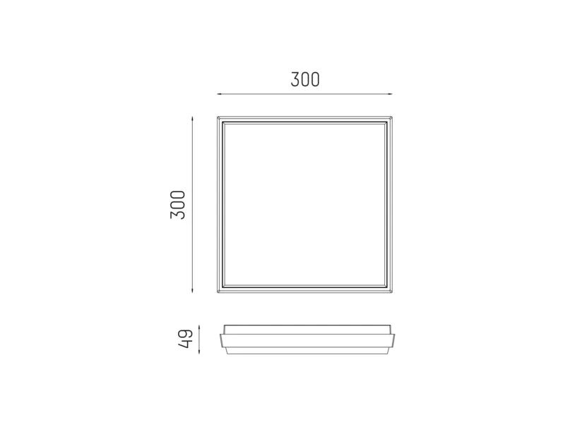 Molto Luce SOPO SQUARE L SD (grau) - 2