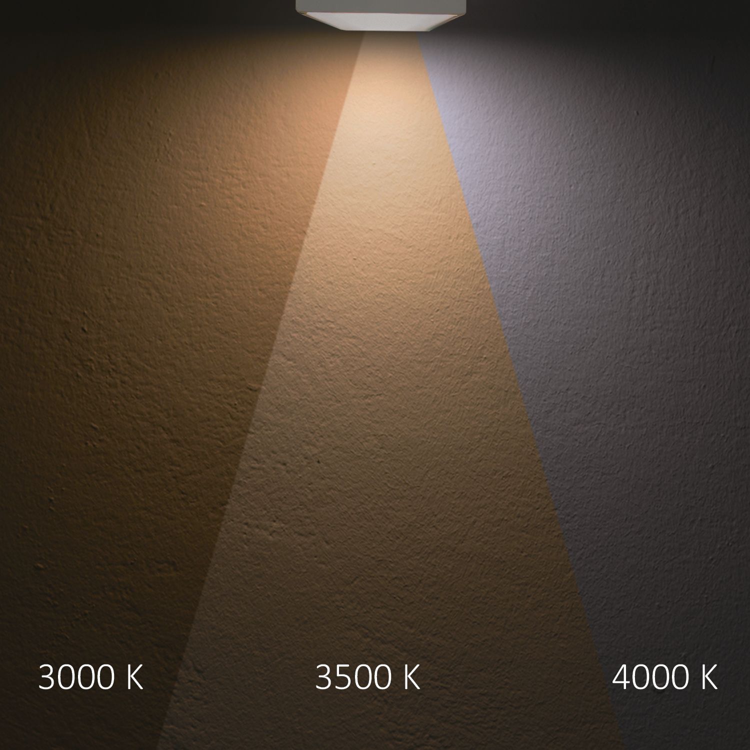 ISOLED 3-PH Linearleuchte prismatisch, 60cm, 32W, schwarz, 3000|3500|4000K, CRI90, dimmbar - 4