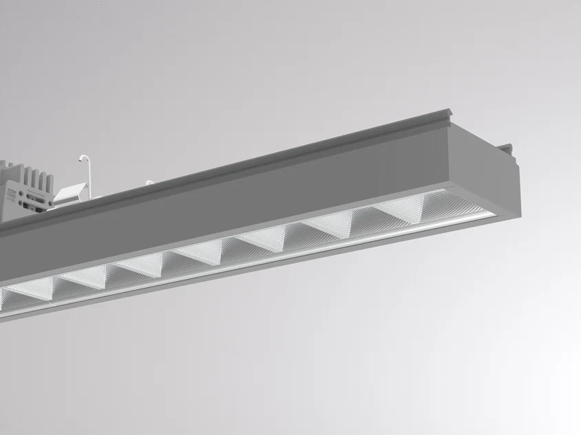 Molto Luce TRAIL LIGHT INSERT OFFICE CHROM (grau) - 1