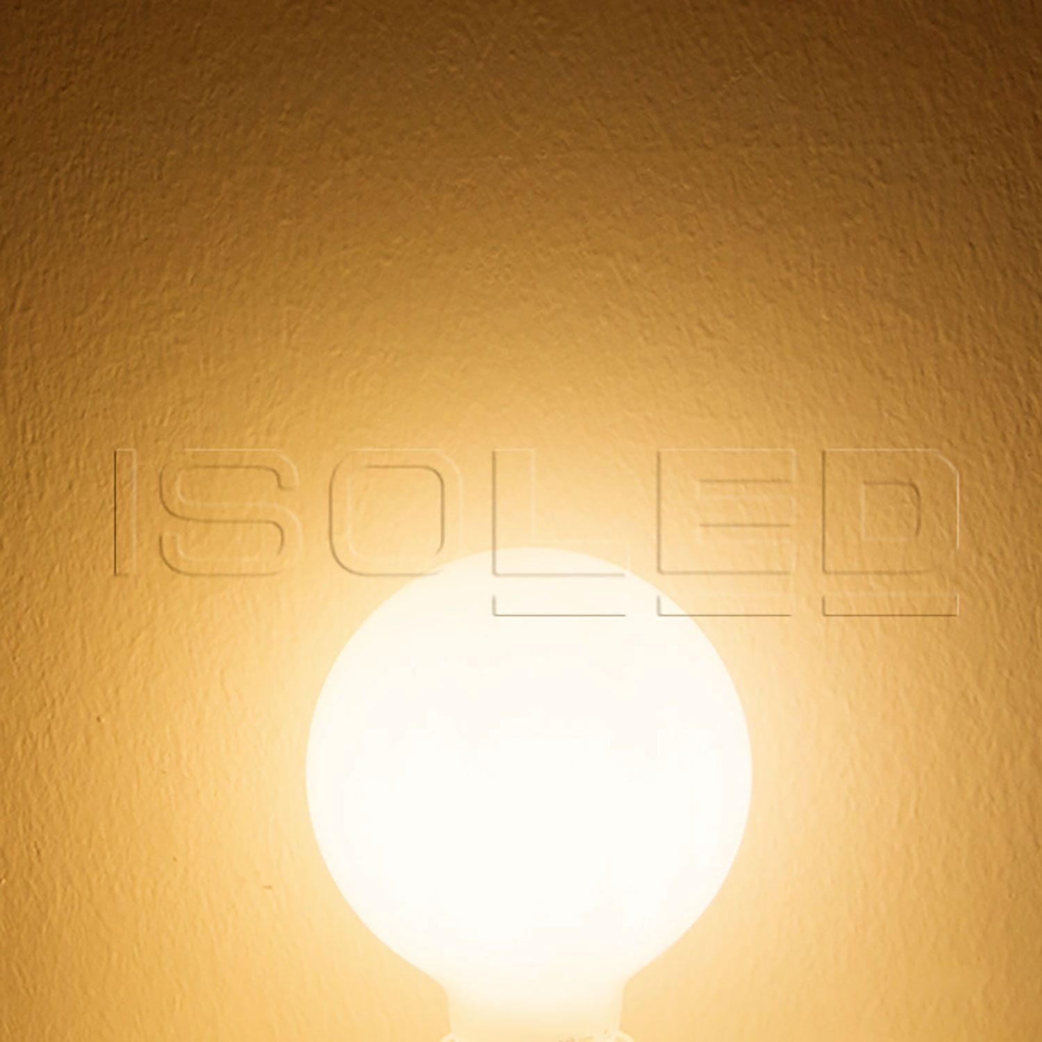 ISOLED E27 LED Globe G95, 8W, 360°, milky, warmweiß, dimmbar - 3