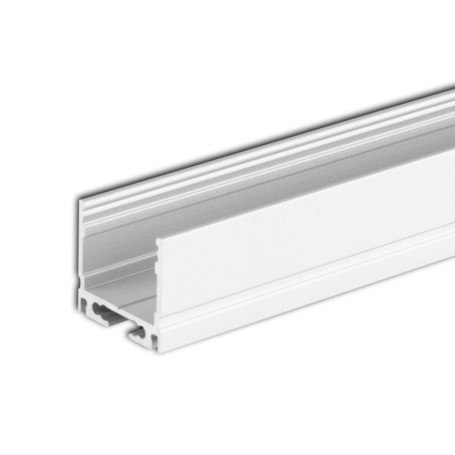 ISOLED LED Aufbauprofil SURF16 Aluminium eloxiert, 200cm - 1