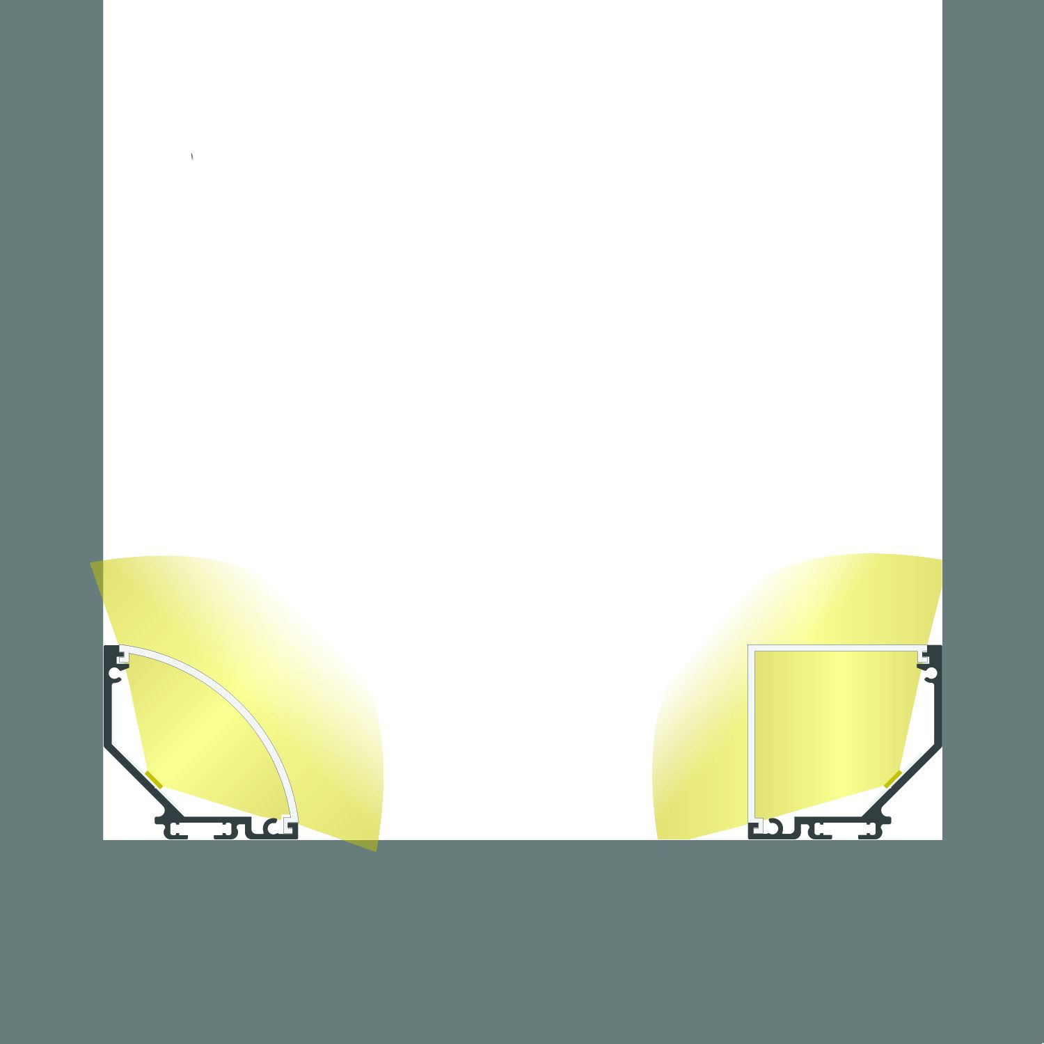 ISOLED LED Eckprofil CORNER20 V3, Aluminium eloxiert, 200cm - 6