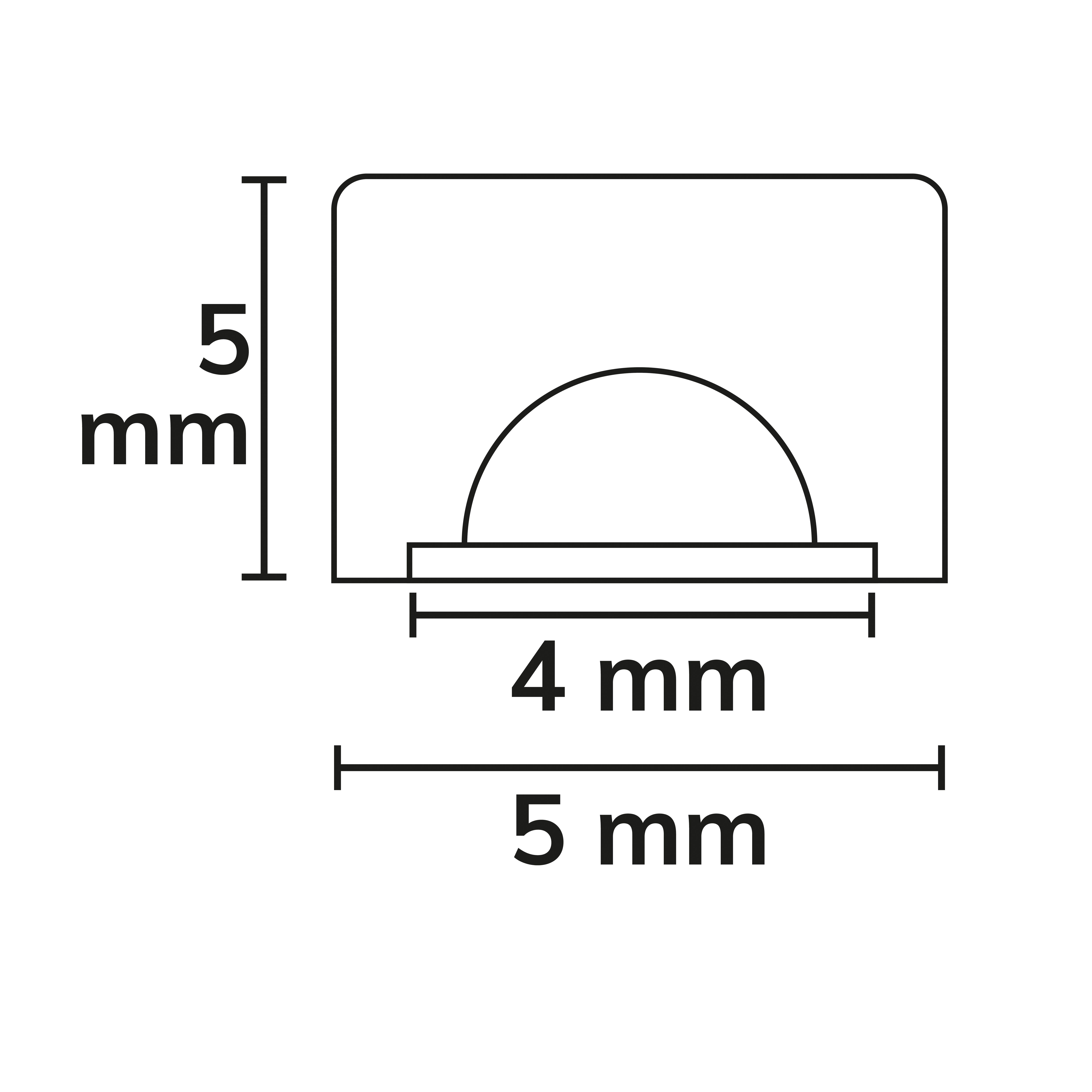 ISOLED LED NEON940 MiniCut MiniAmp Milky Flexband, 24V DC, 7W, IP20, 4000K, 5m Rolle, 400 LED/m - 3