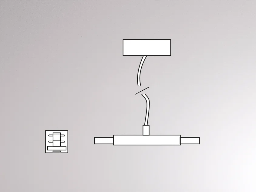 Molto Luce VOLARE MITTELEINSPEISUNG (aluminium eloxiert) - 1
