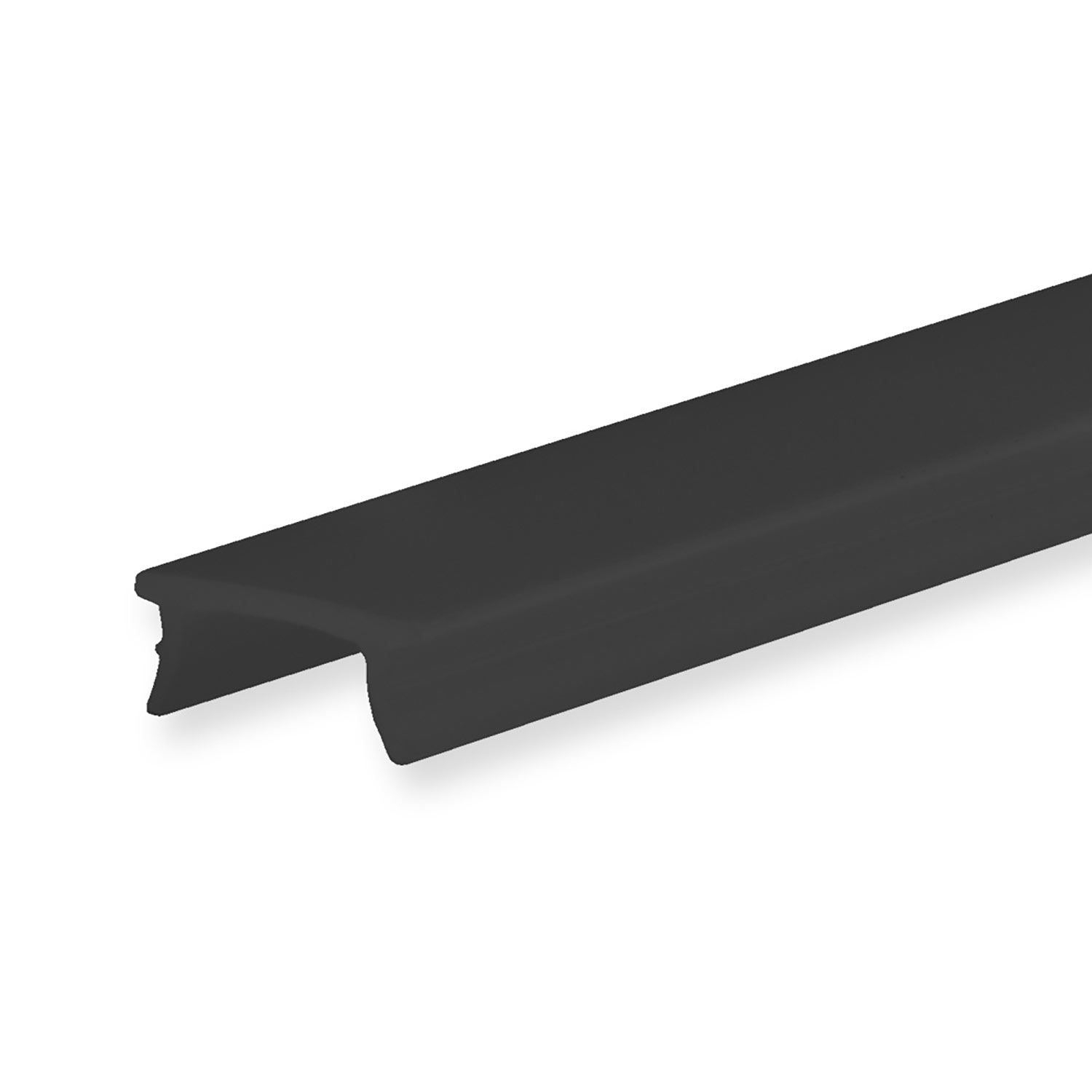 ISOLED Abdeckung COVER34 schwarz/matt 600cm für Profil SURF8 ISOLED Abdeckung COVER34 schwarz/matt 600cm für Profil SURF8 - 1