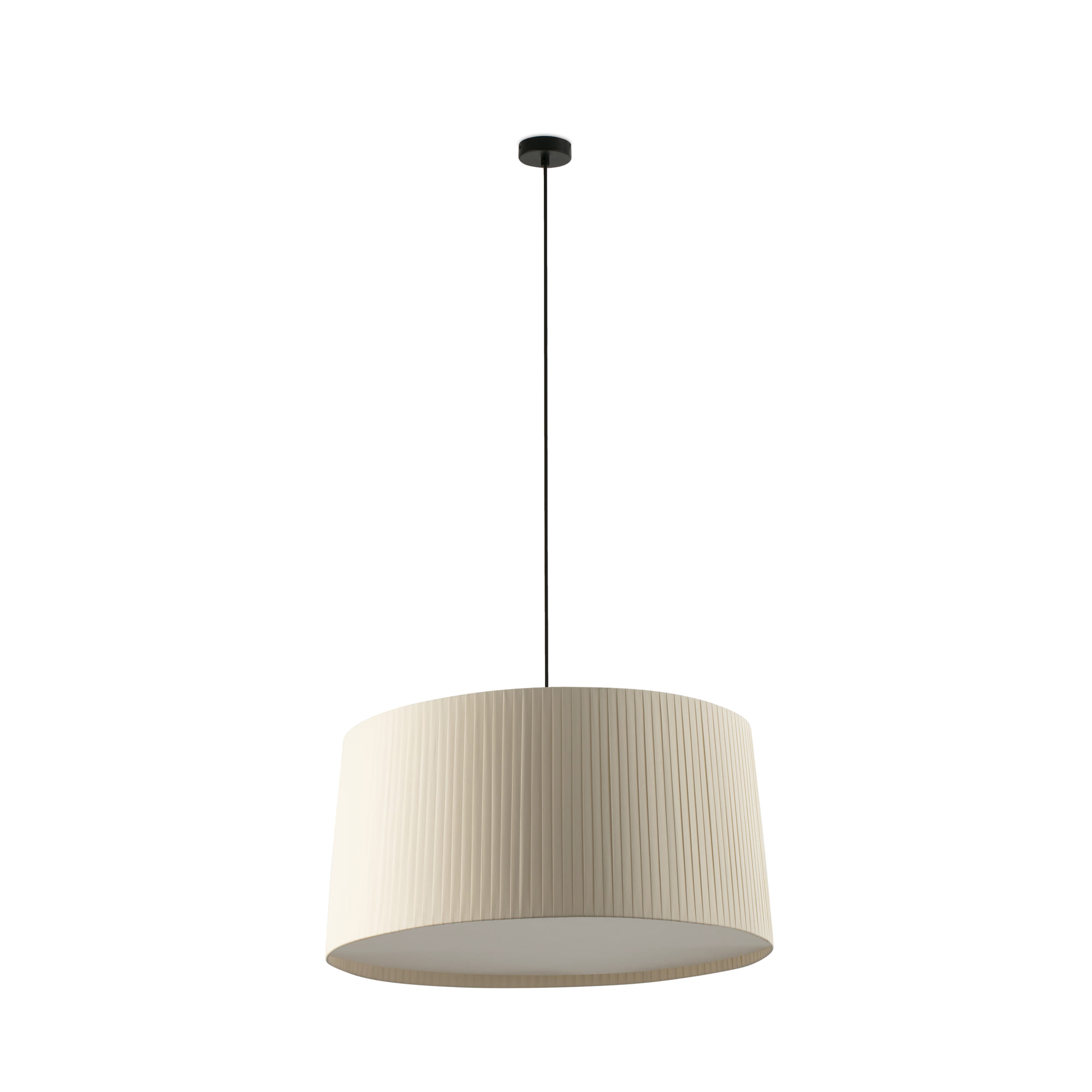 Faro SAMBA 700 Einzelne Pendelleuchte schwarz/beige Faro SAMBA 700 Einzelne Pendelleuchte schwarz/beige - 1