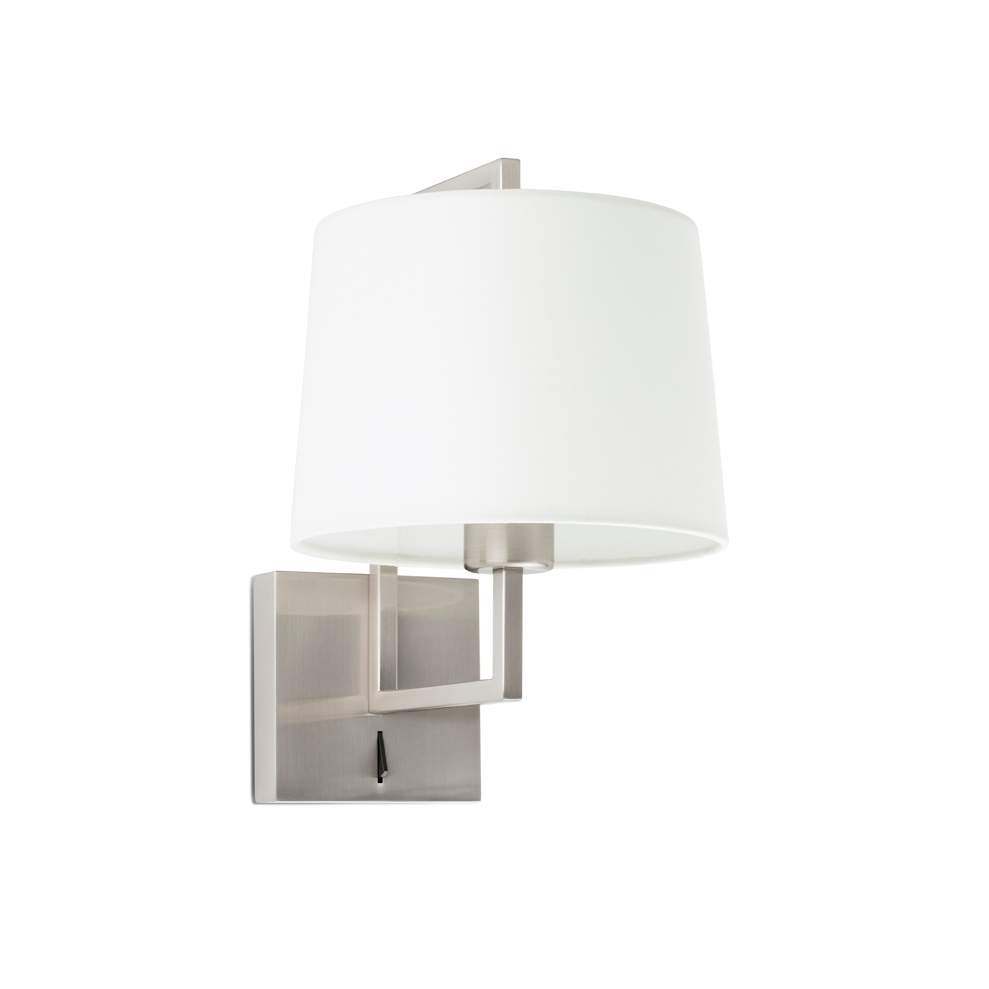 Faro FRAME Wandleuchte nickel matt/weiß Faro FRAME Wandleuchte nickel matt/weiß - Produktbild 1