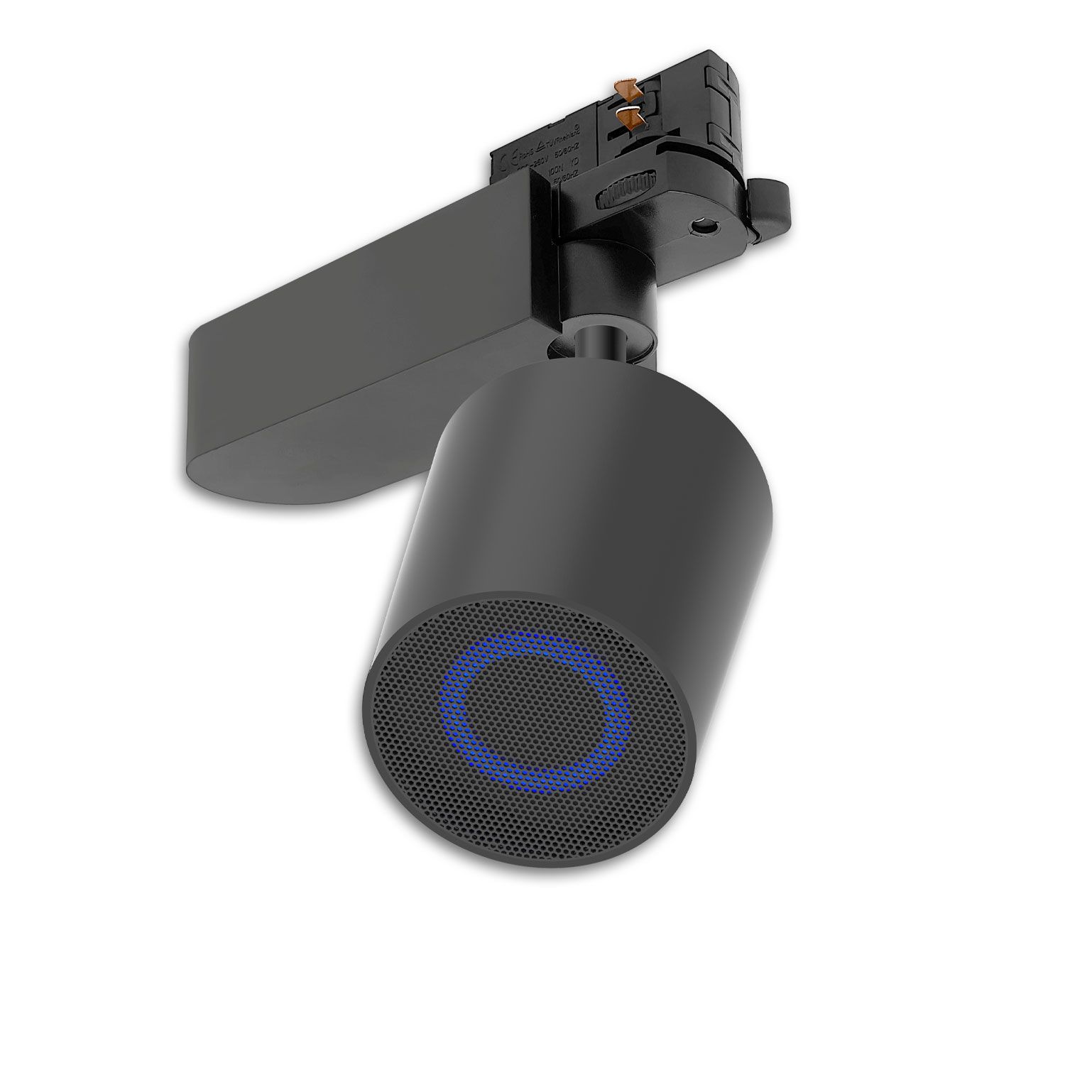 ISOLED 3-Phasen Bluetooth-Speaker, 10W, schwarz, Host-/Subeinheit - 1